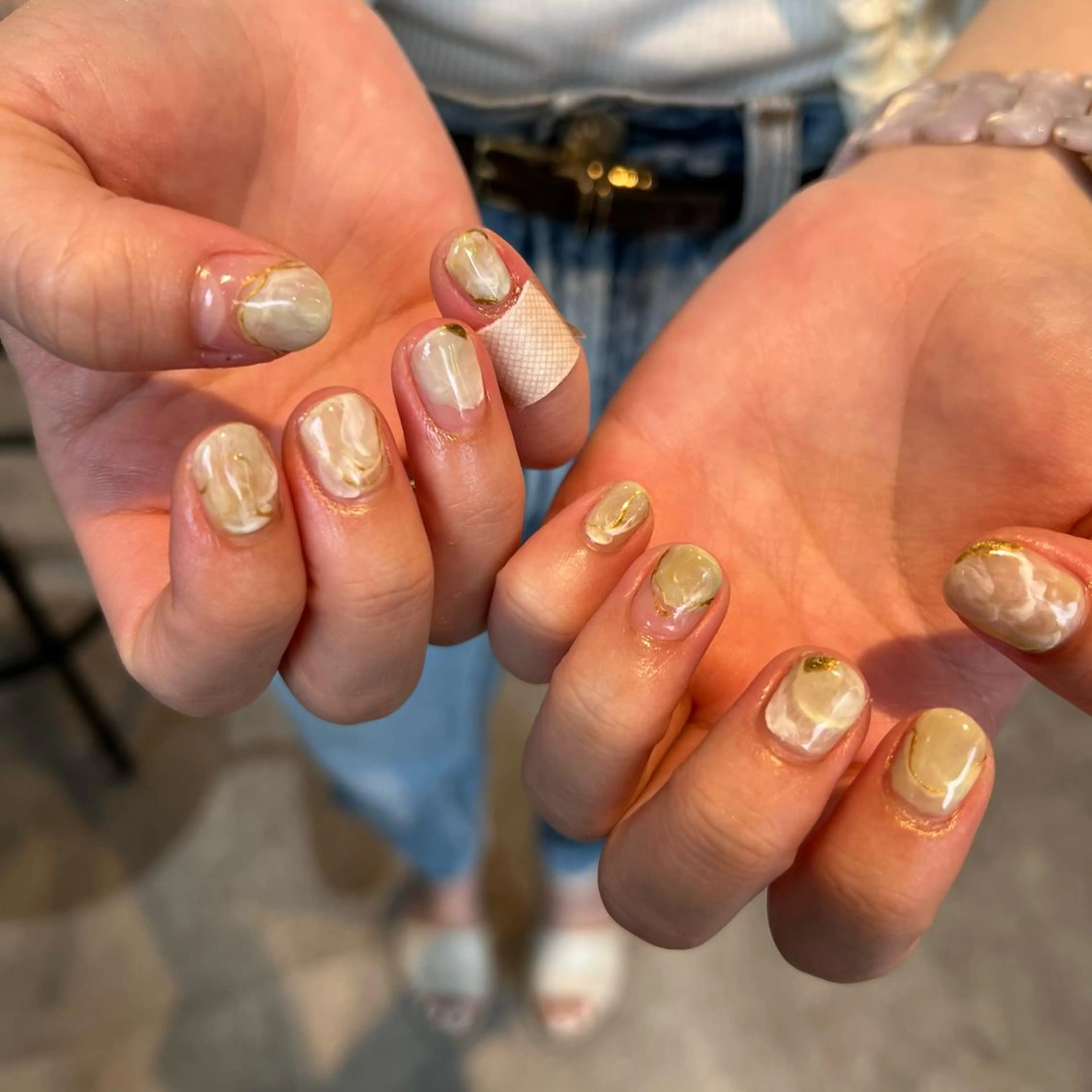 ネイル ニュアンスネイル ハンドネイル sode shioriのネイルデザイン