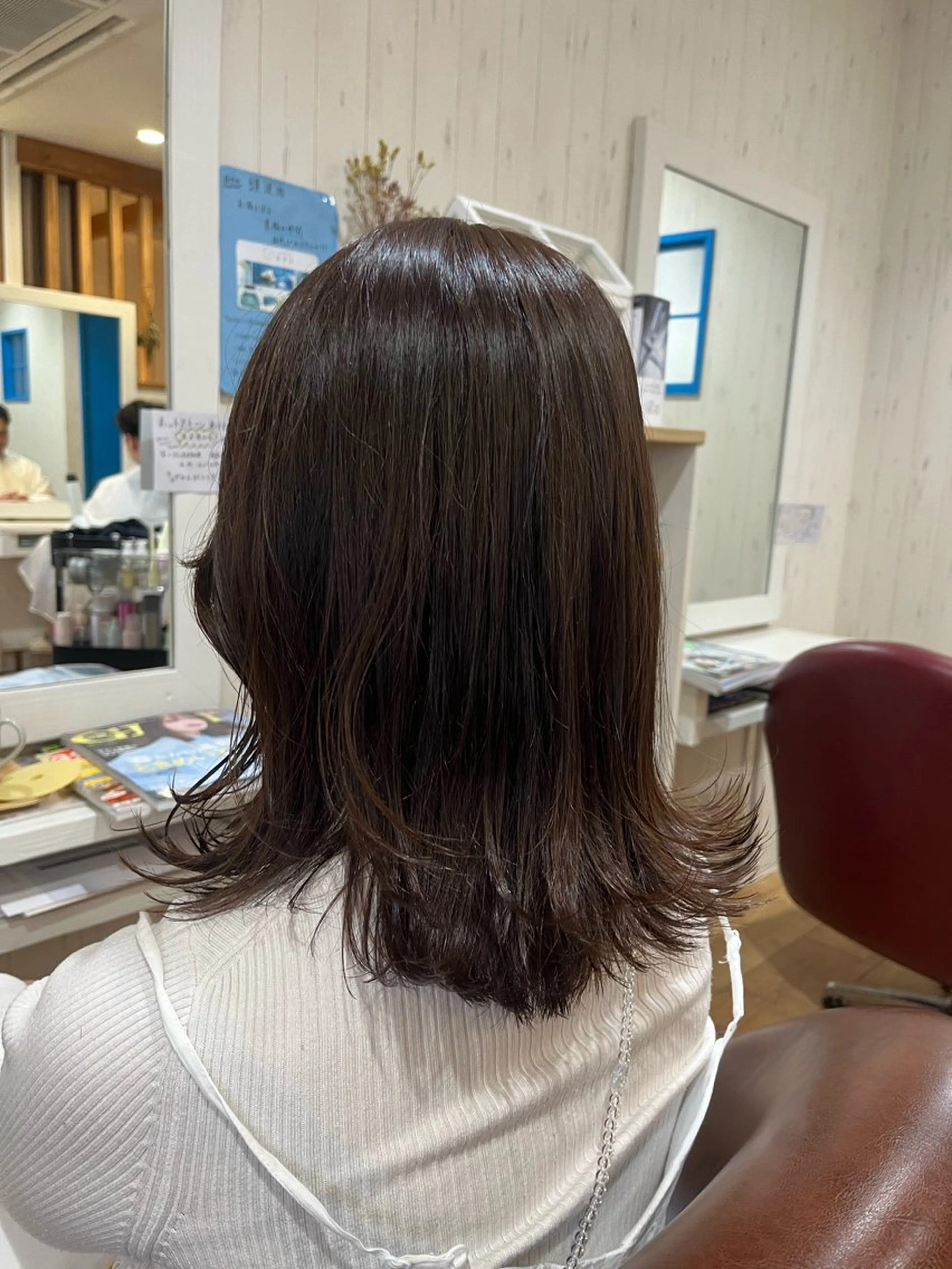 カット＋オーガニックカラー＋オーガニックスパの写真