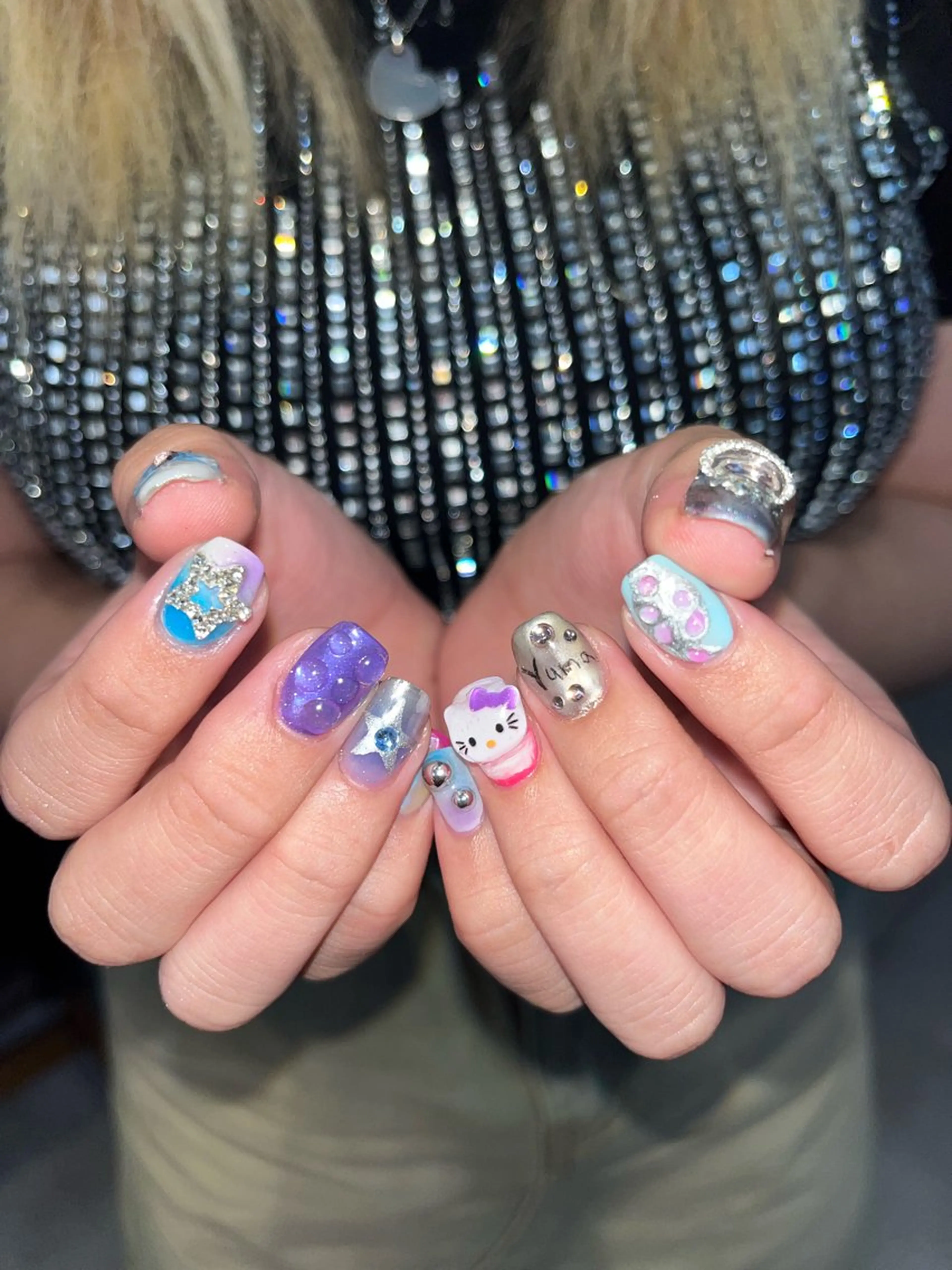 ネイル ハンドネイル 👽個性派ネイル🎀 komachiのヘアスタイル