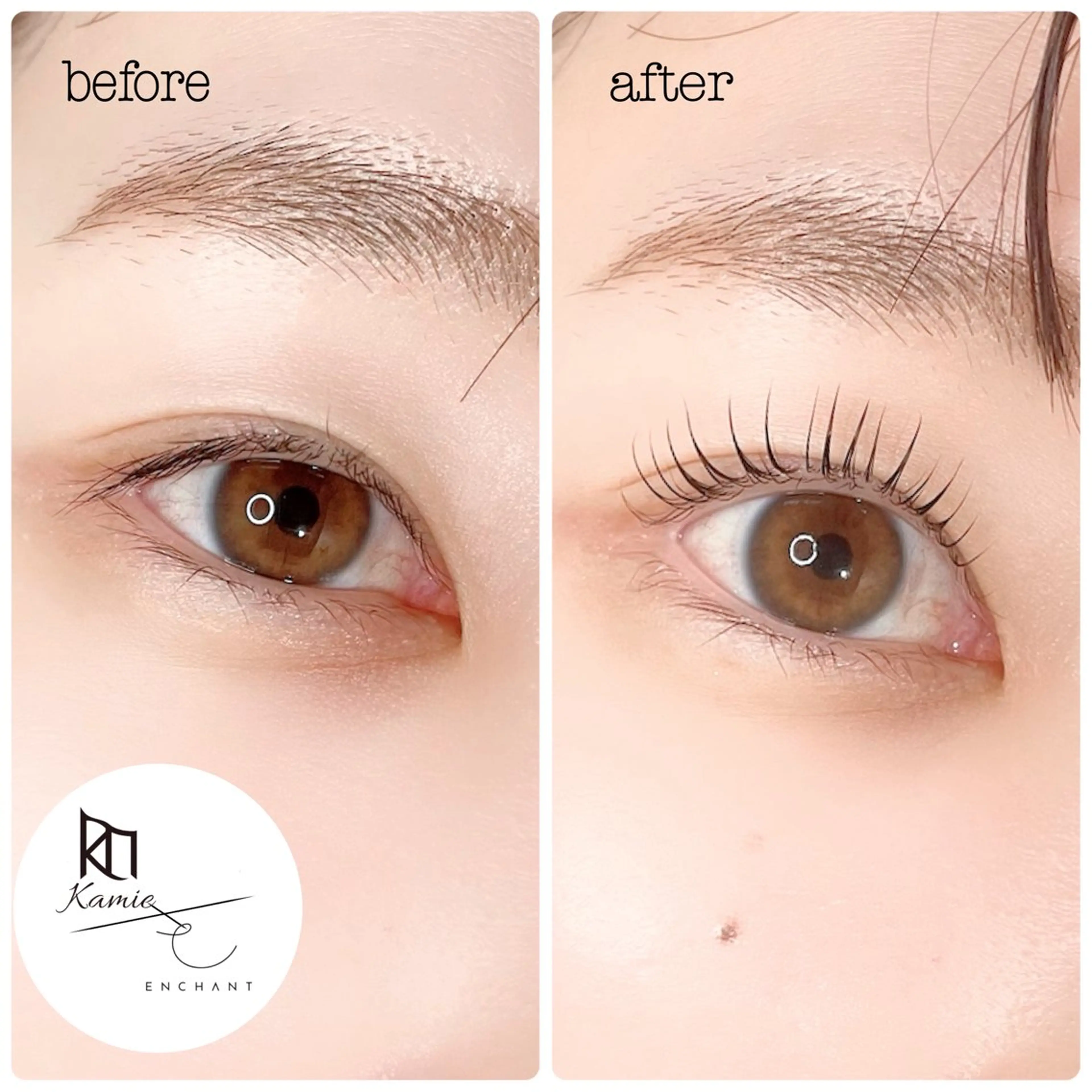 マツエク・マツパ まつげパーマ マツパ kamie＊ 川村のマツエク・マツパデザイン