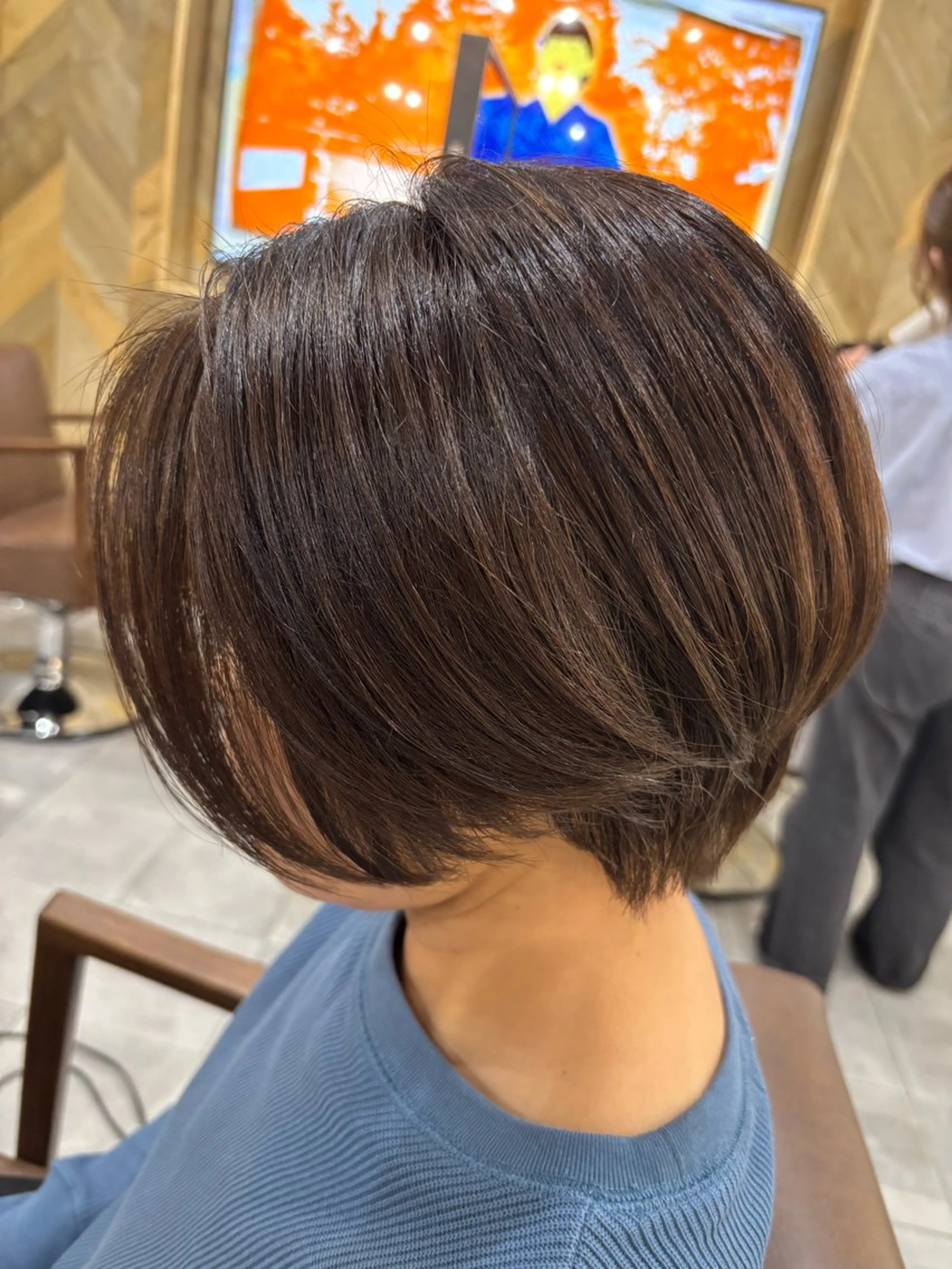 ショート カラー カット ヘアカラー トリートメント ❄️中野侑香❄️ ハイライト/ブリーチのヘアスタイル