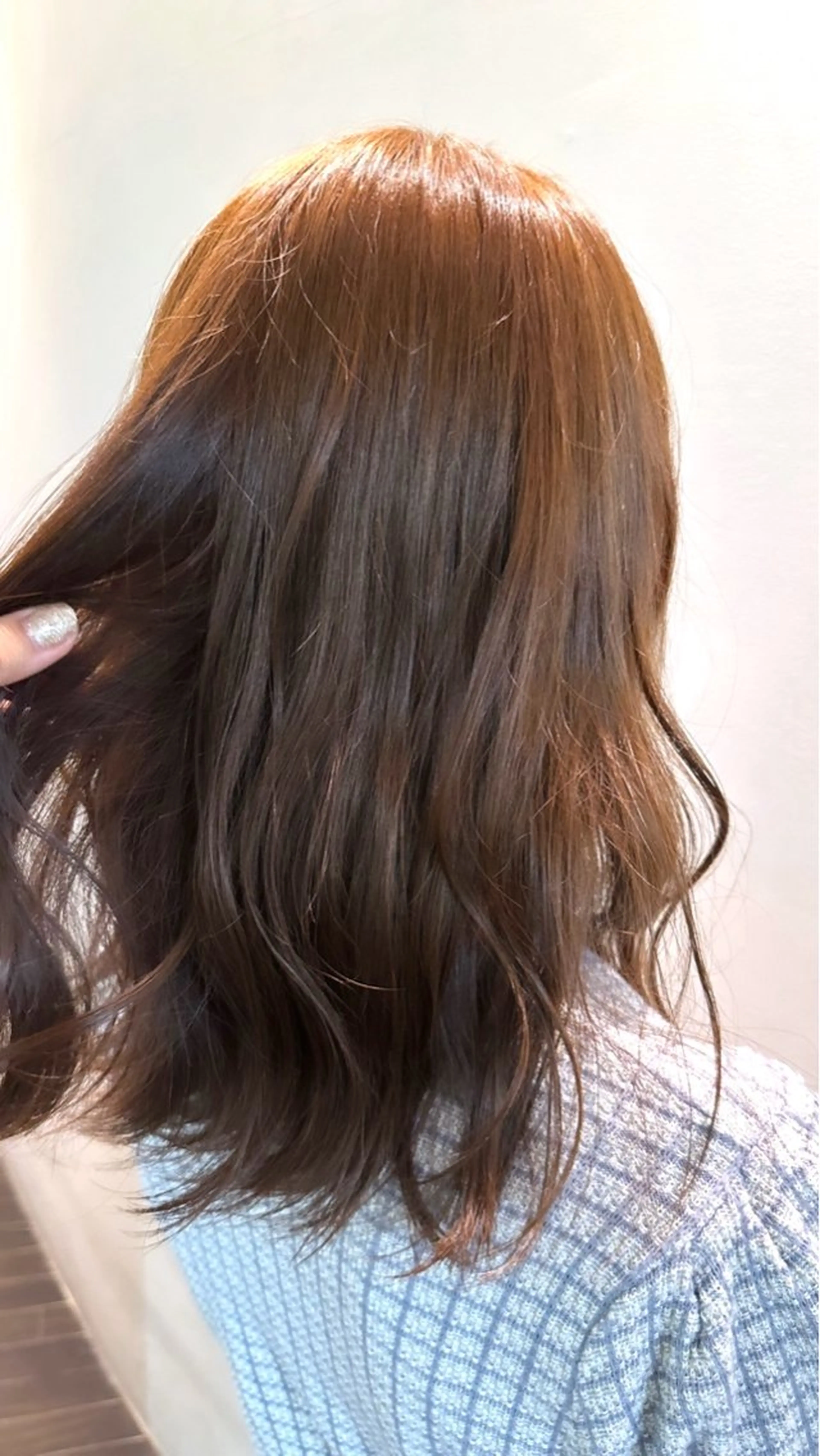 カラー noa / 郡山ボブ /透明感カラー🤍のヘアスタイル