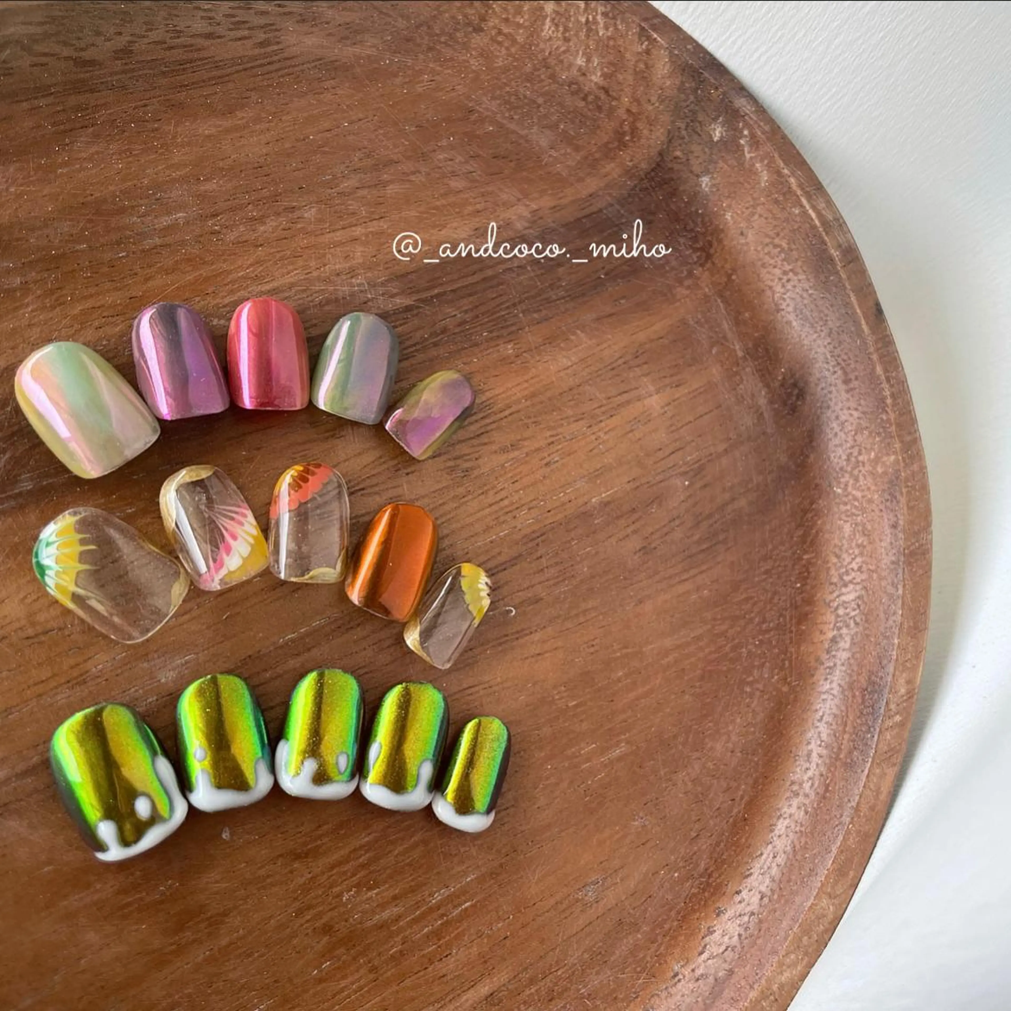 ネイル ハンドネイル I'm Me.所属・Nailist〻 mihoのネイルデザイン