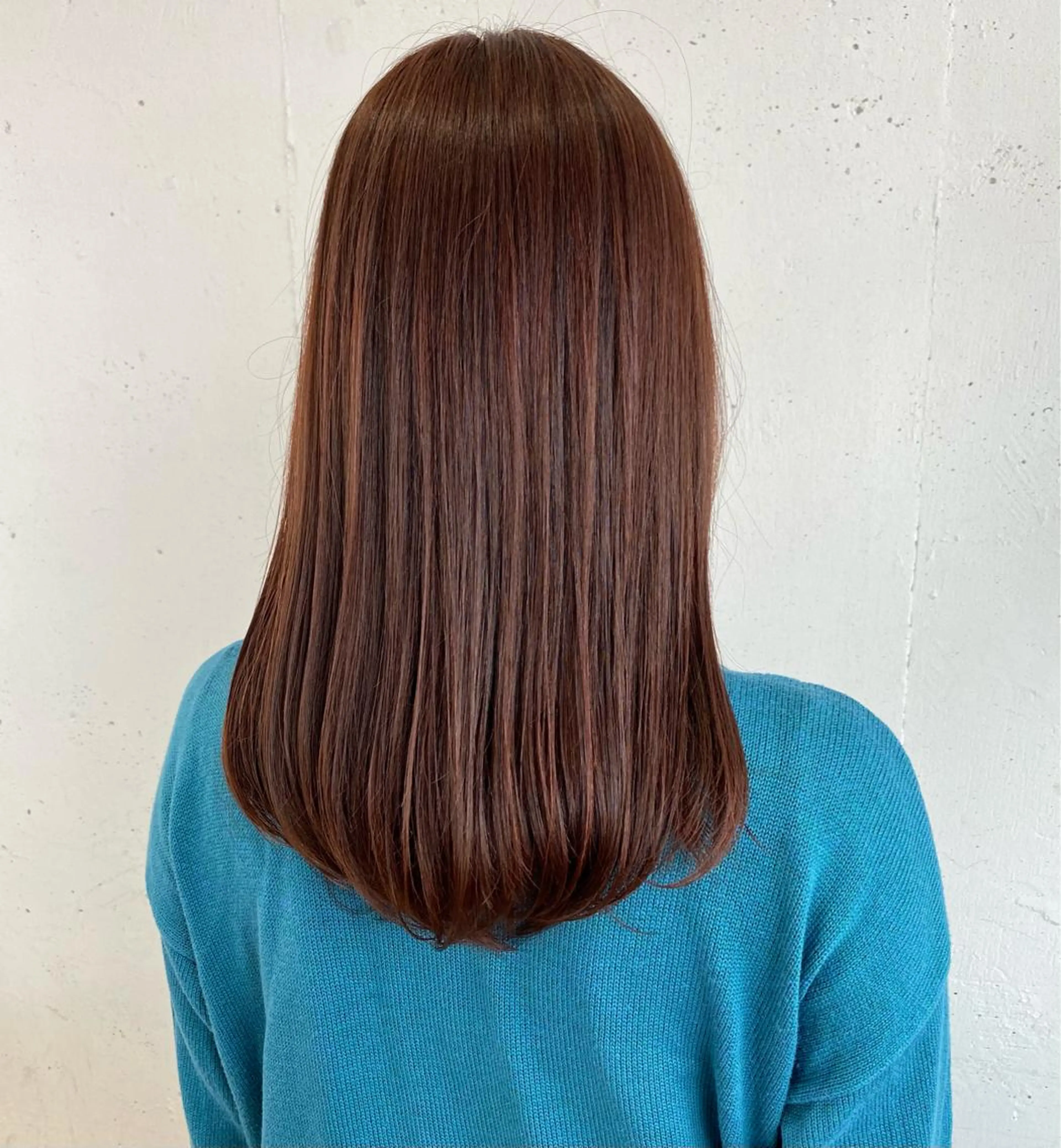 セミロング カラー ブラウンカラー ピンクカラー ピンクブラウン SALOWIN調布店所属・ツヤ髪師 kichiのヘアスタイル