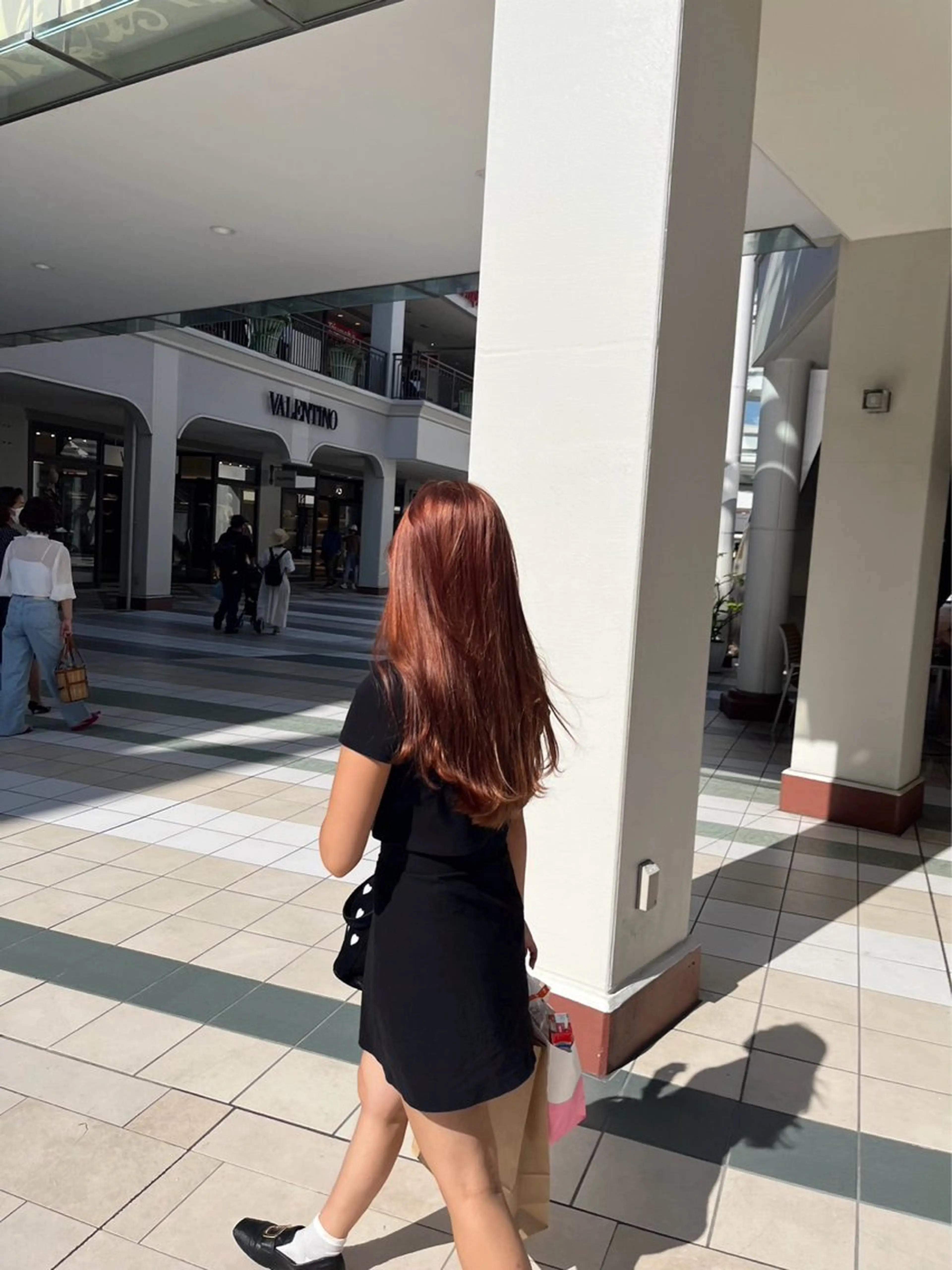 ロング 金森 有希のヘアスタイル