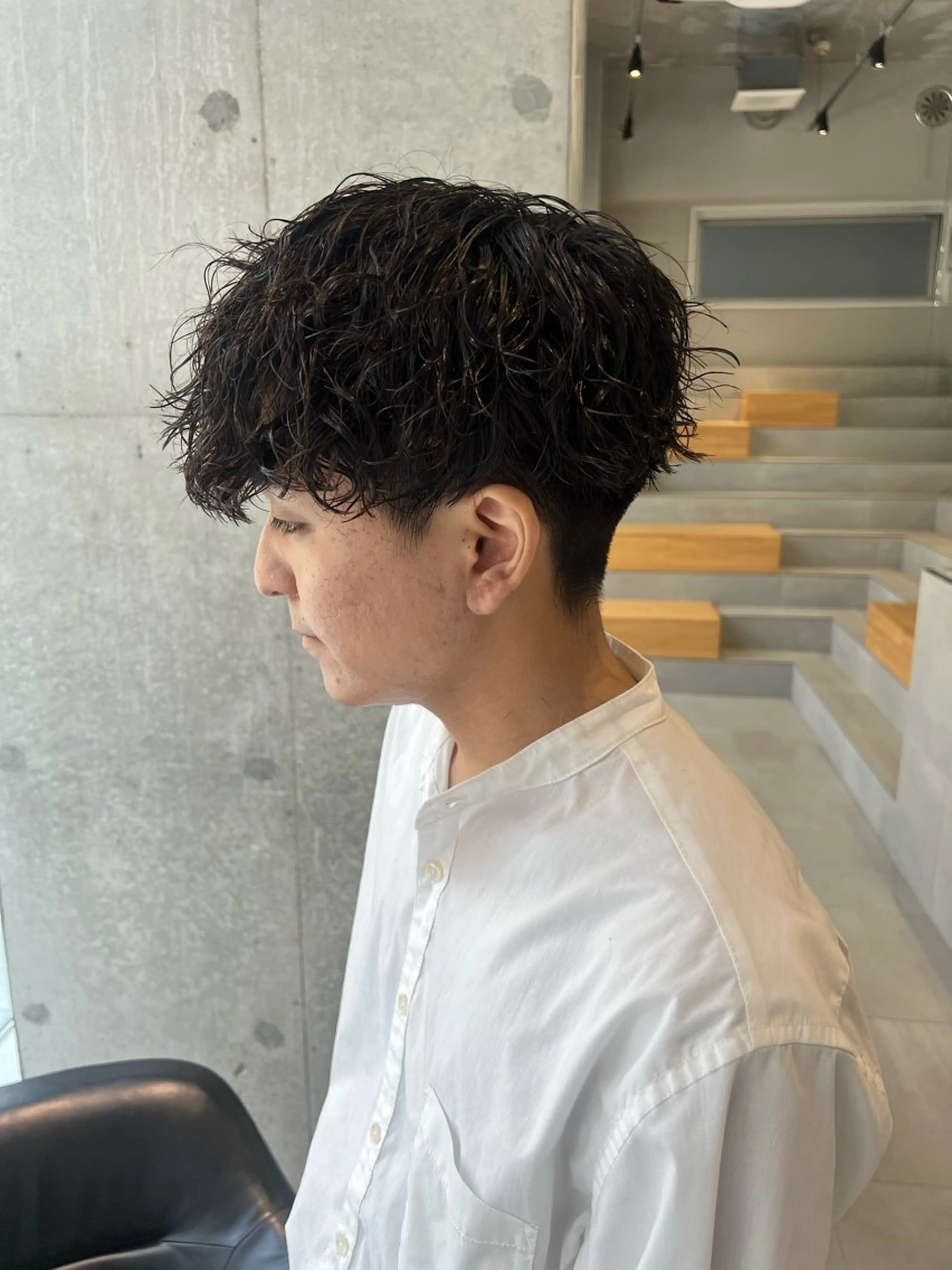 パーマ メンズ カット パーマ 吉沢遣人/レイヤー 艶カラー/パーマのヘアスタイル