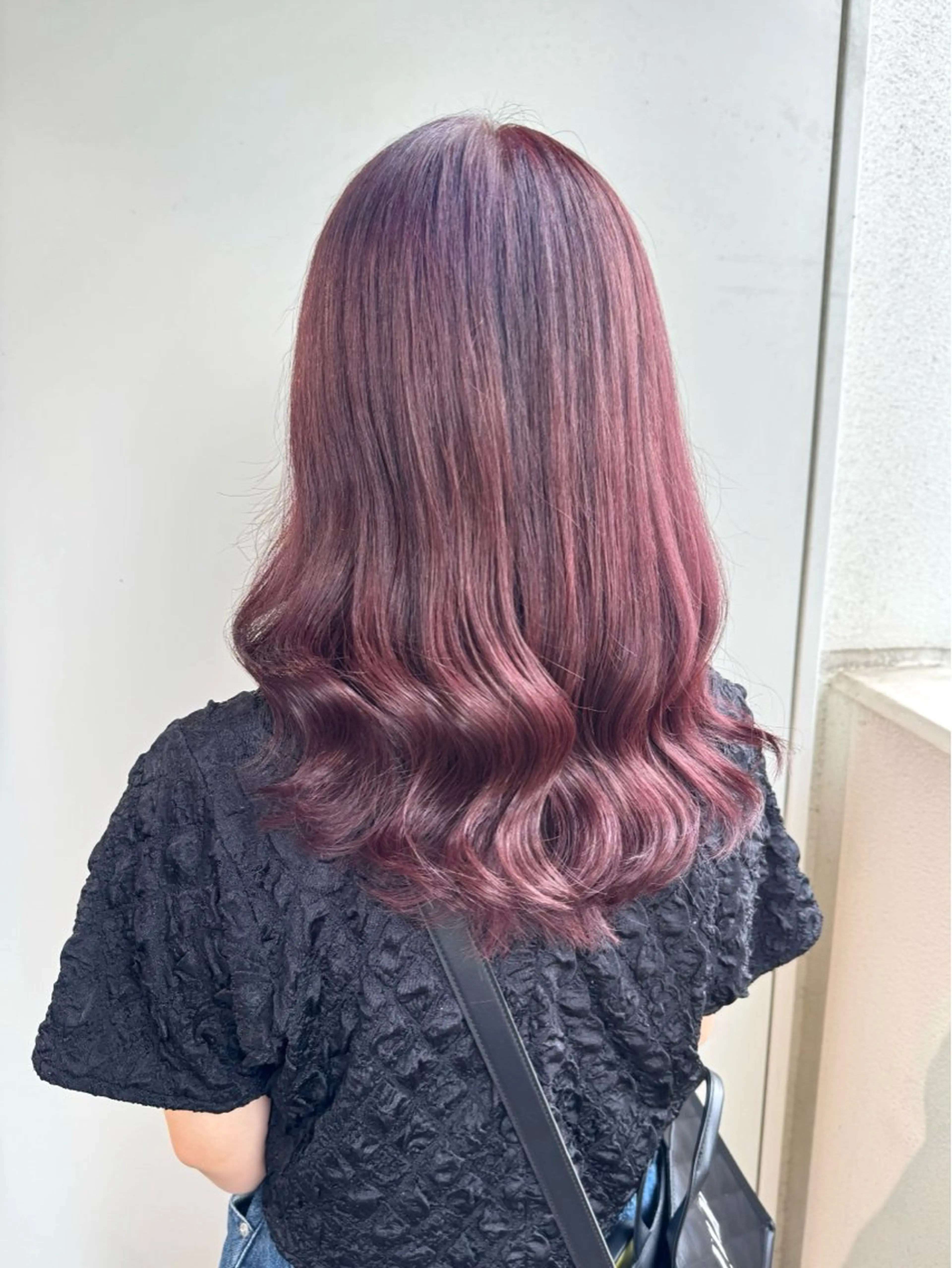 セミロング カラー ピンクカラー カット ヘアカラー 縮毛矯正/艶髪カラー /パーマ/ひふみ🌱のその他イメージ