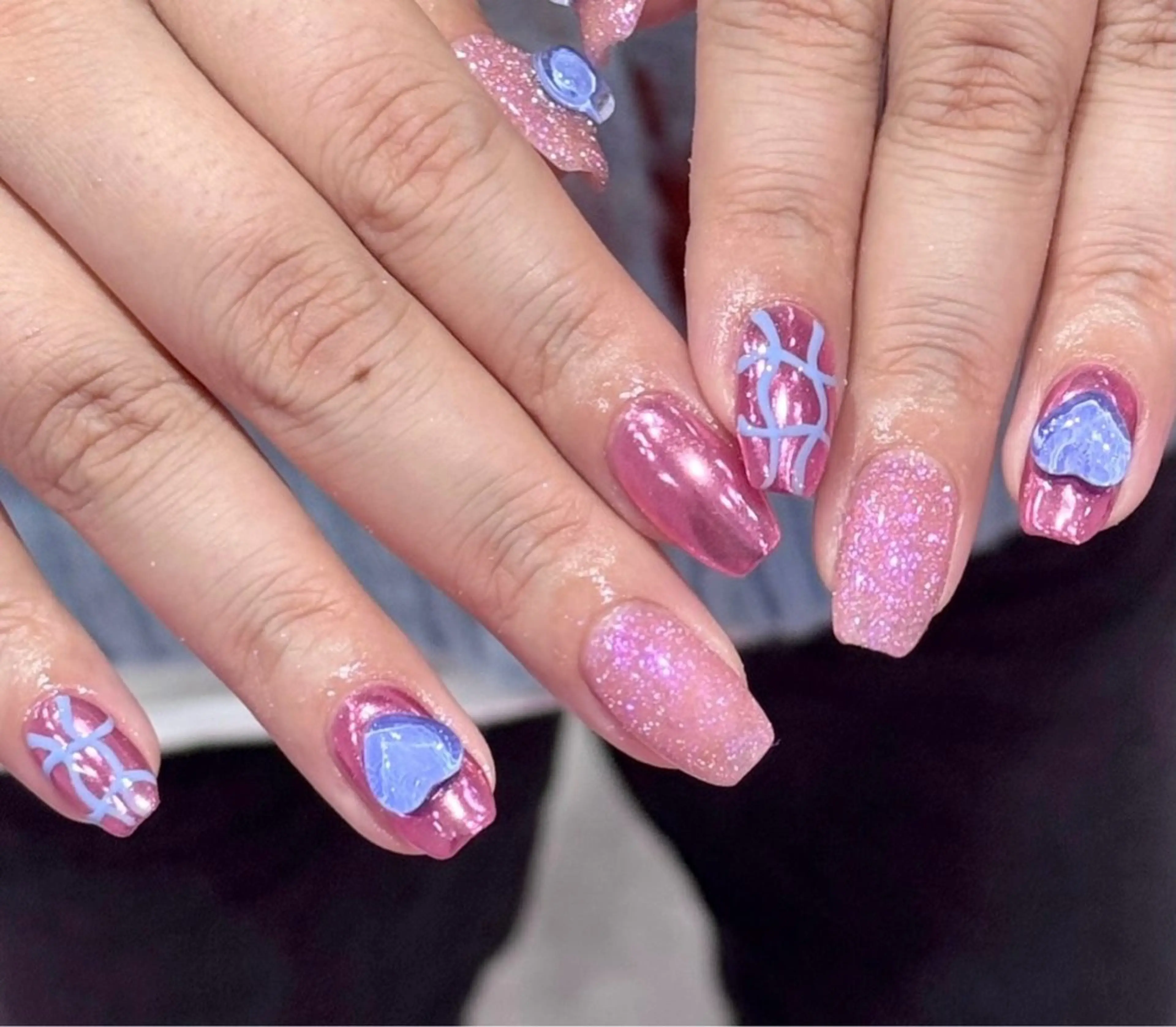 ネイル ハンドネイル Pins16所属・🫧HI-KO 🫧のネイルデザイン