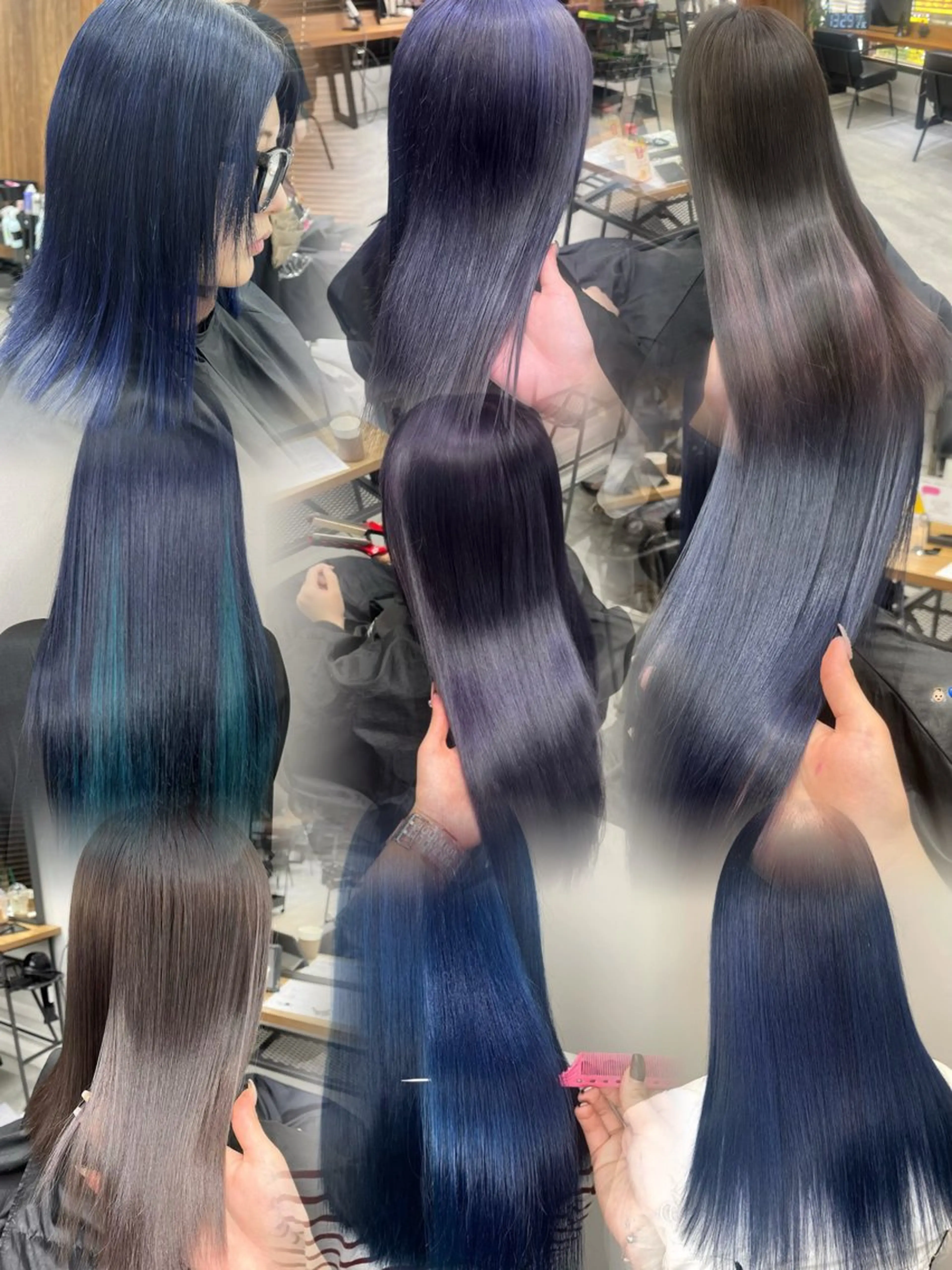 カラー ヘアカラー RIO🩶NEXT/ エクステ/ハイトーンのヘアスタイル