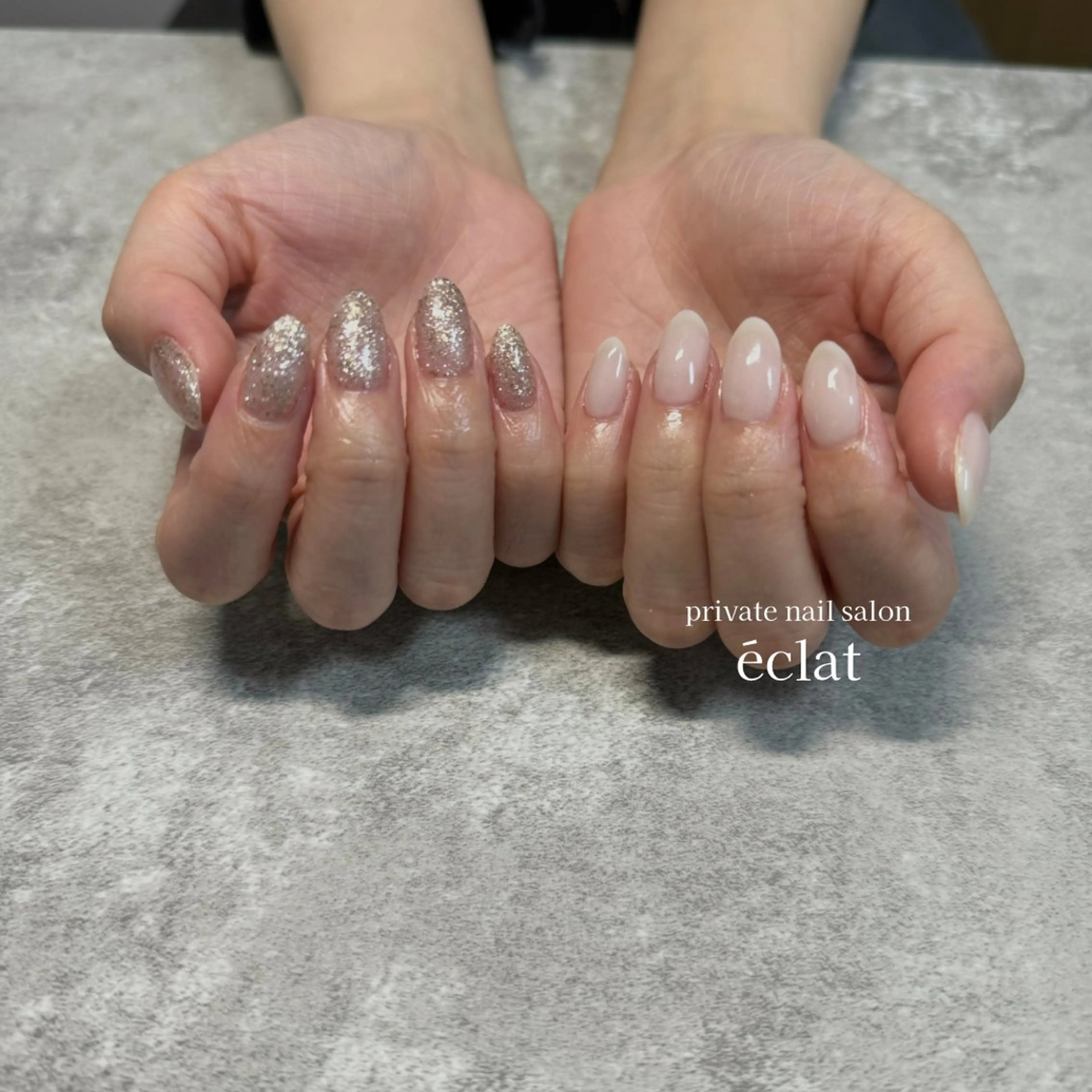 ネイル ワンカラーネイル nailsalon éclatのネイルデザイン