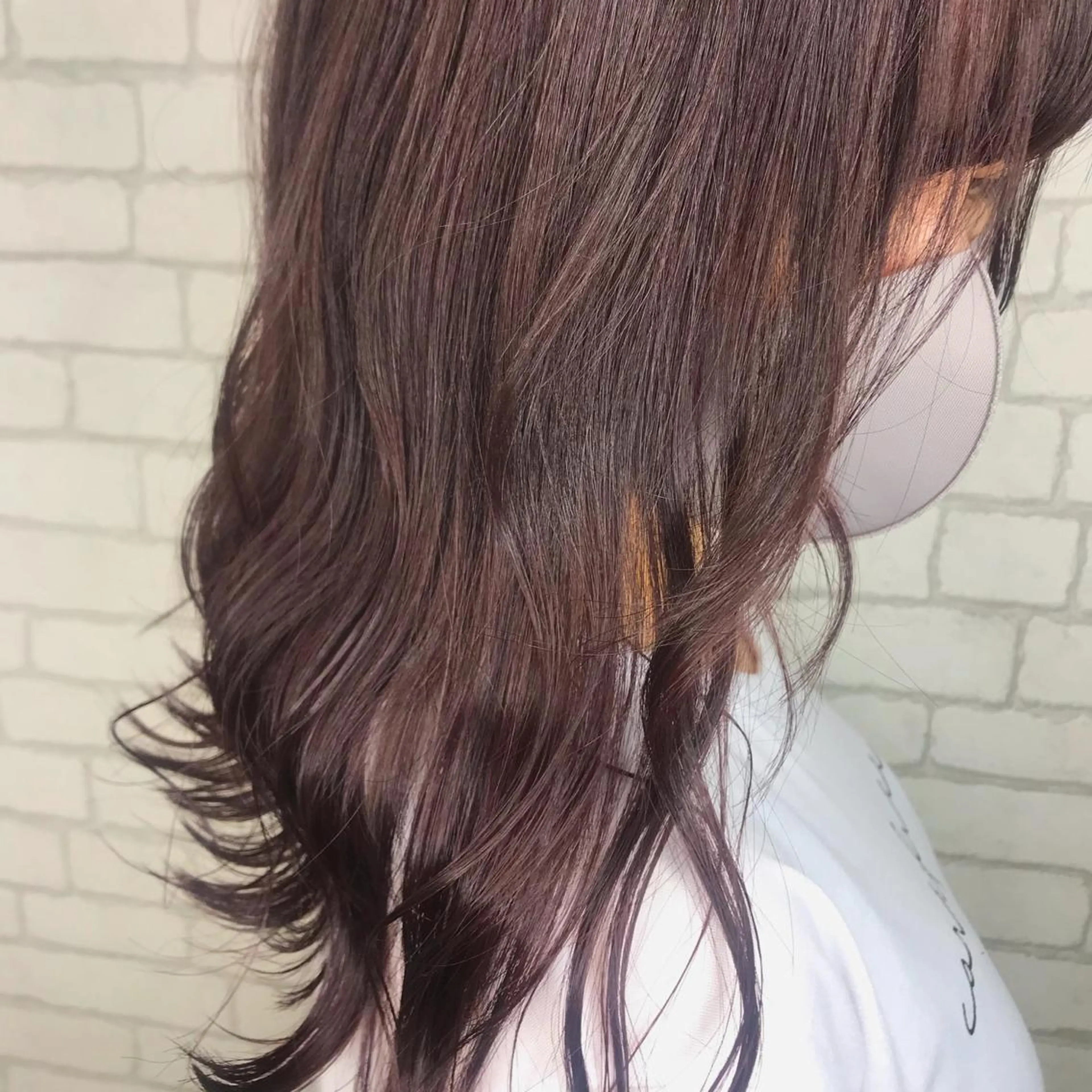 セミロング 🍒暖色カラー /やぎふうか🍒のヘアスタイル