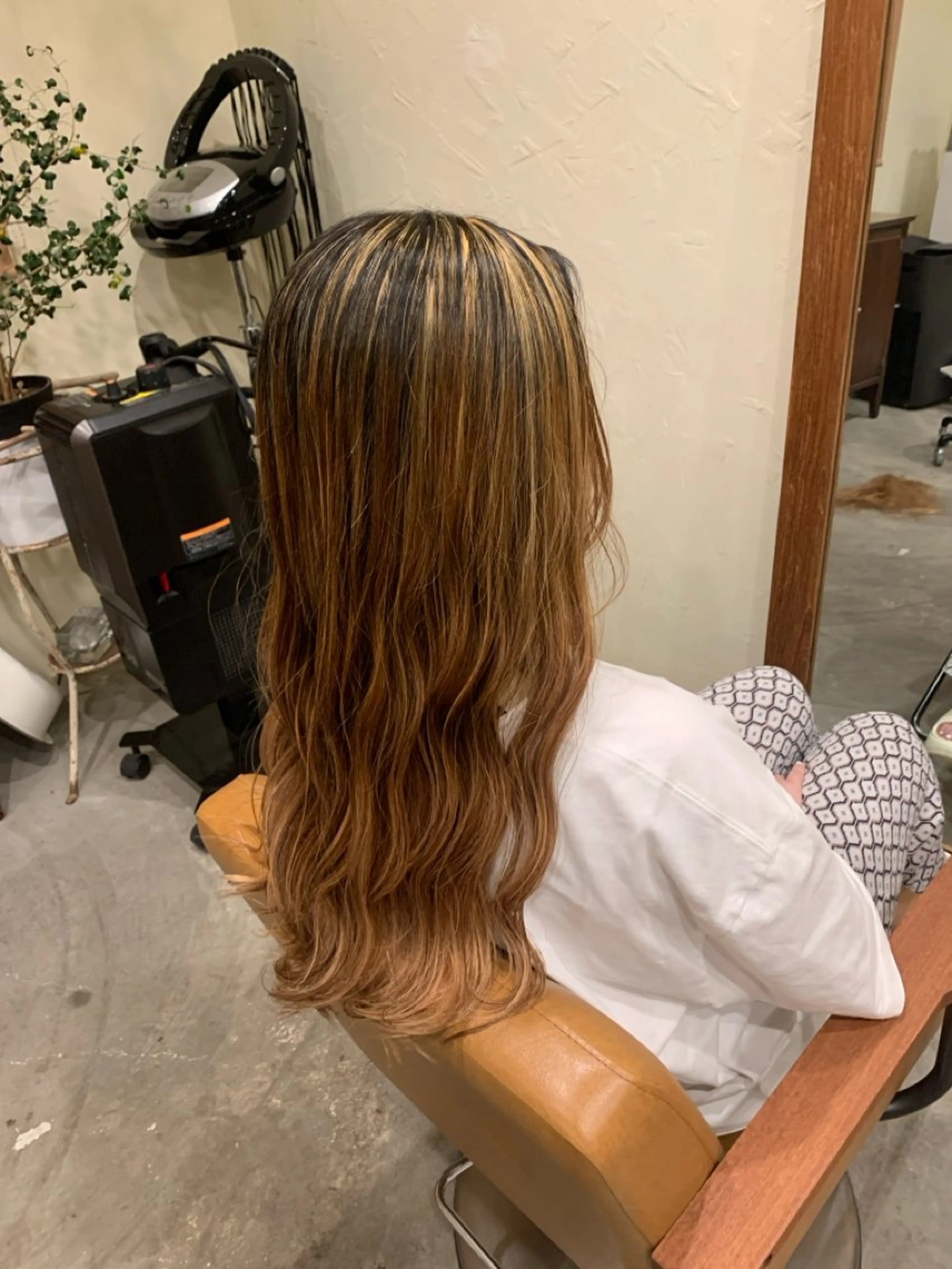 ロング ハイライト BLUCK所属・優衣 /山形/ BLUCK hairのヘアスタイル