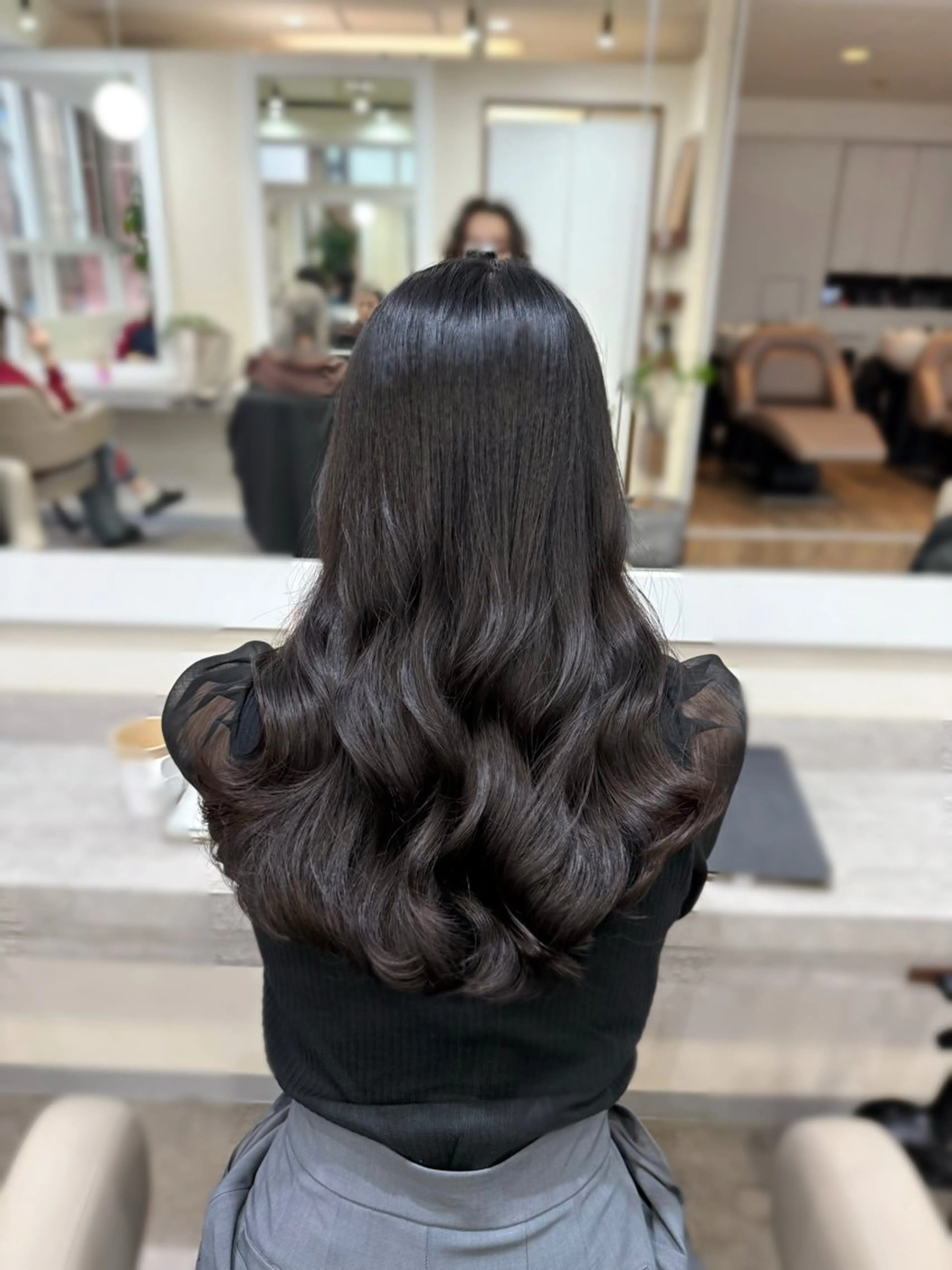 ミディアム ミディアムパーマ 韓国風ヘア ace share salon所属・韓国風パーマ/ 菅沼 成郷のヘアスタイル