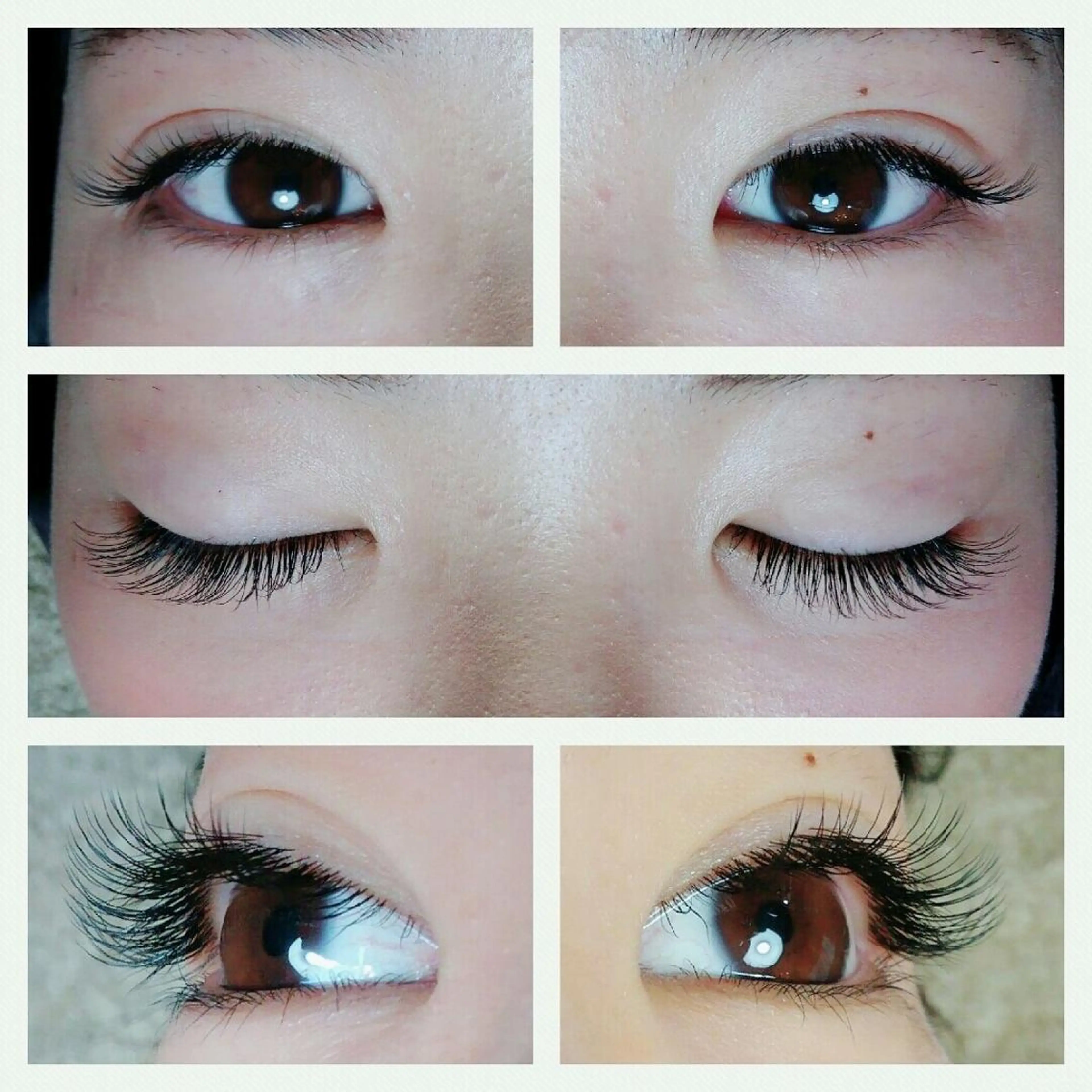 マツエク・マツパ Cカール カラーマツエク ナチュラル マツエク Rouge ・ K  　のマツエク・マツパデザイン