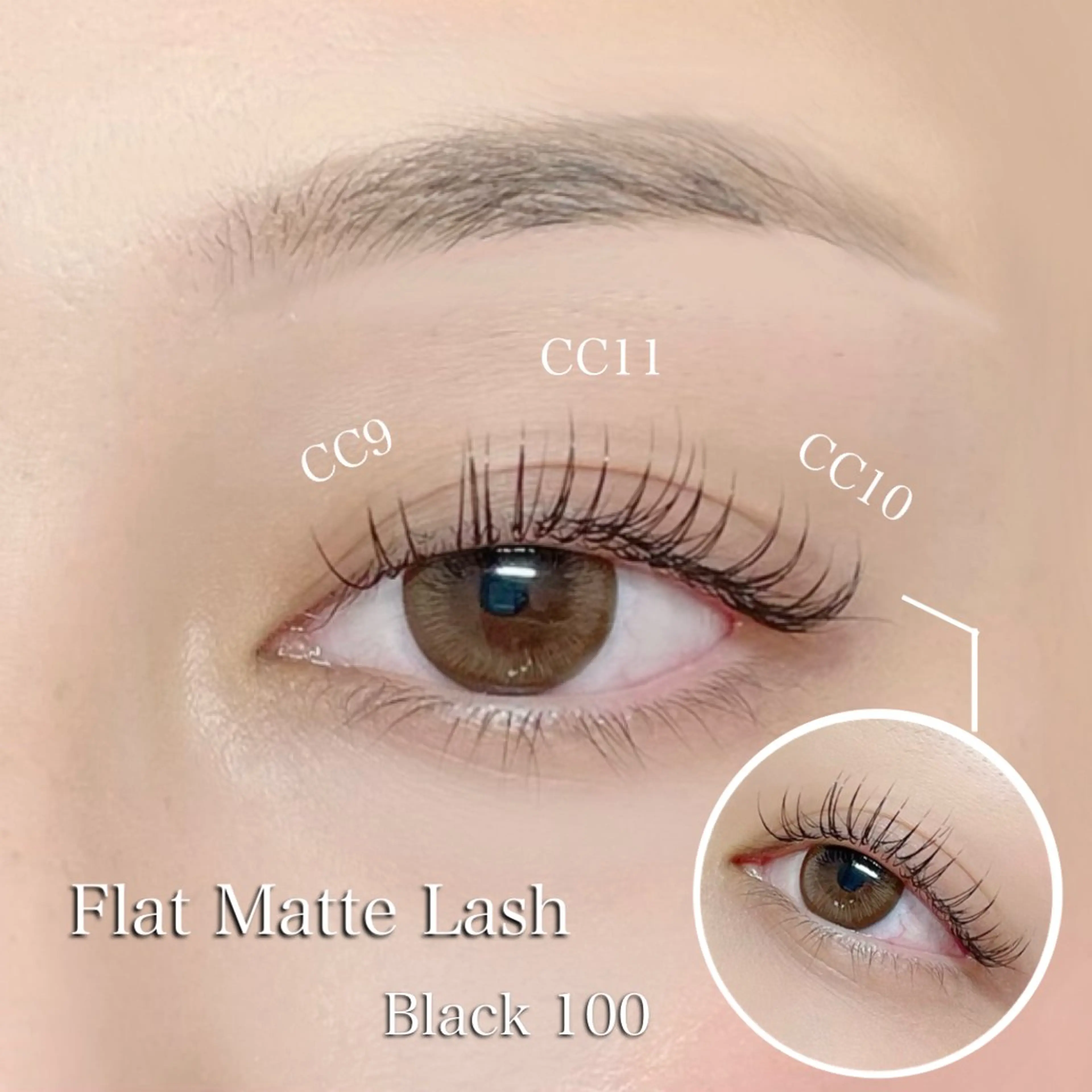 マツエク・マツパ CCカール Cカール Ogata Sachino🤍のマツエク・マツパデザイン