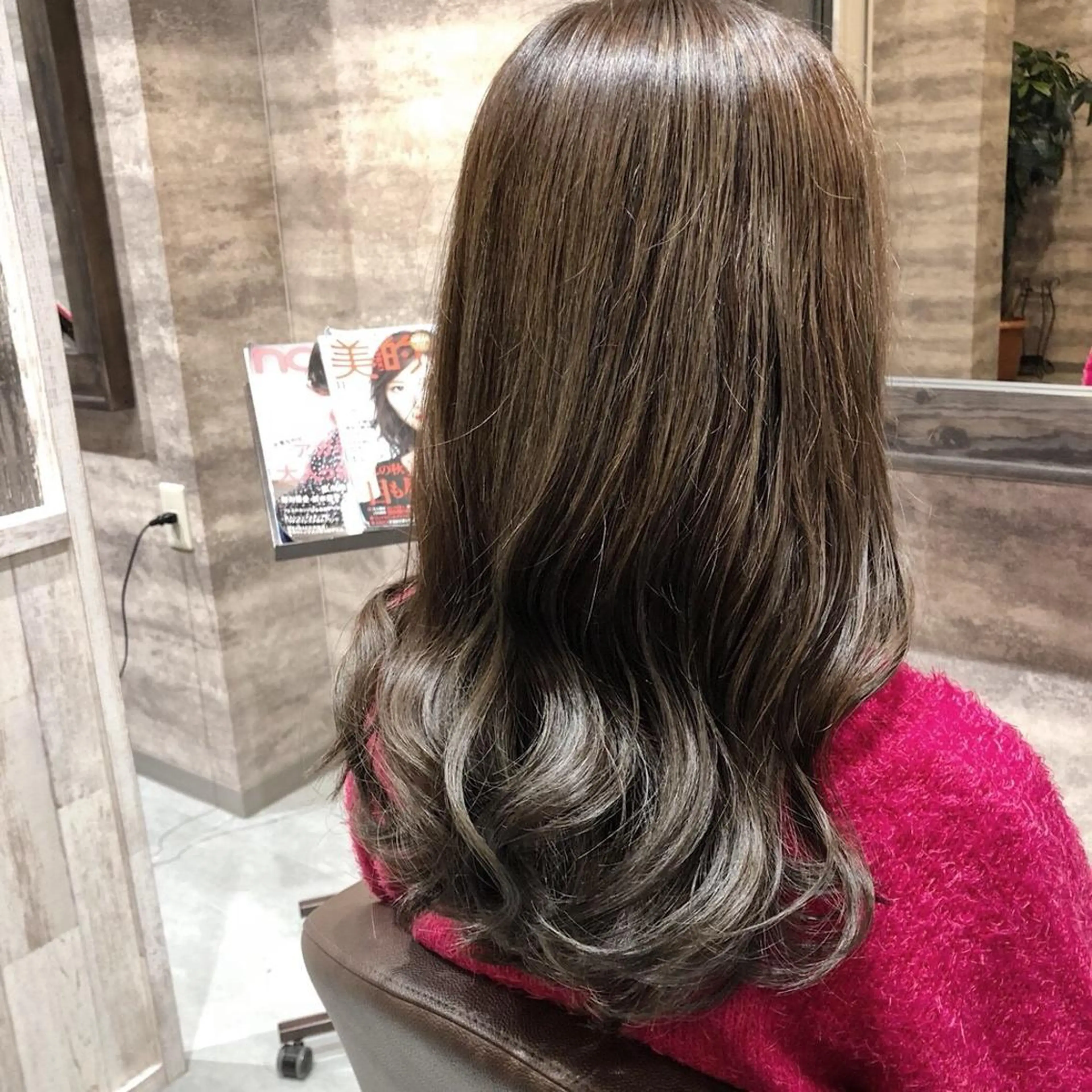 セミロング カラー アッシュ ベージュカラー 🫟Blanco🫟 Color&Careのヘアスタイル