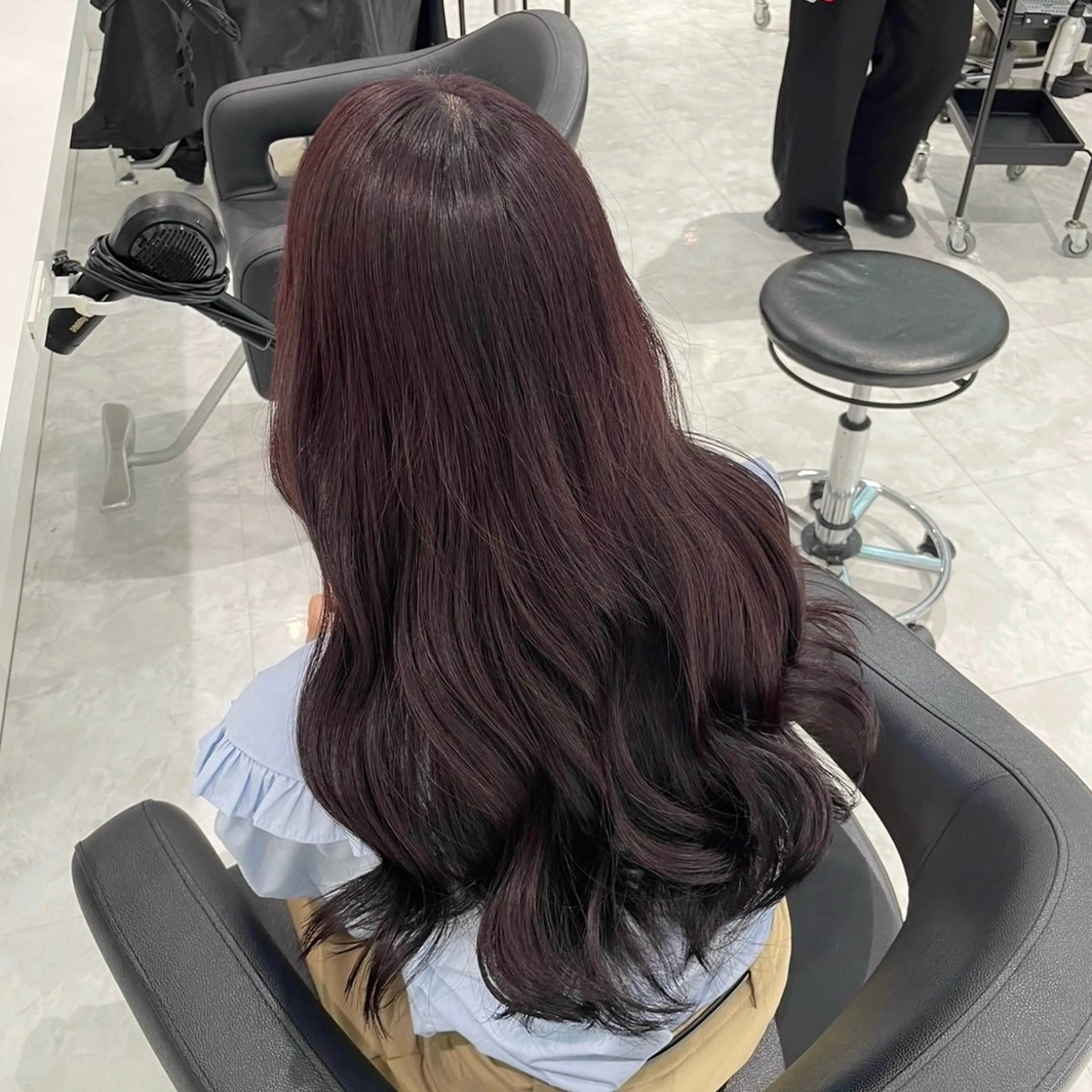 カラー 🤍透明感ブラウン himi🤍のヘアスタイル