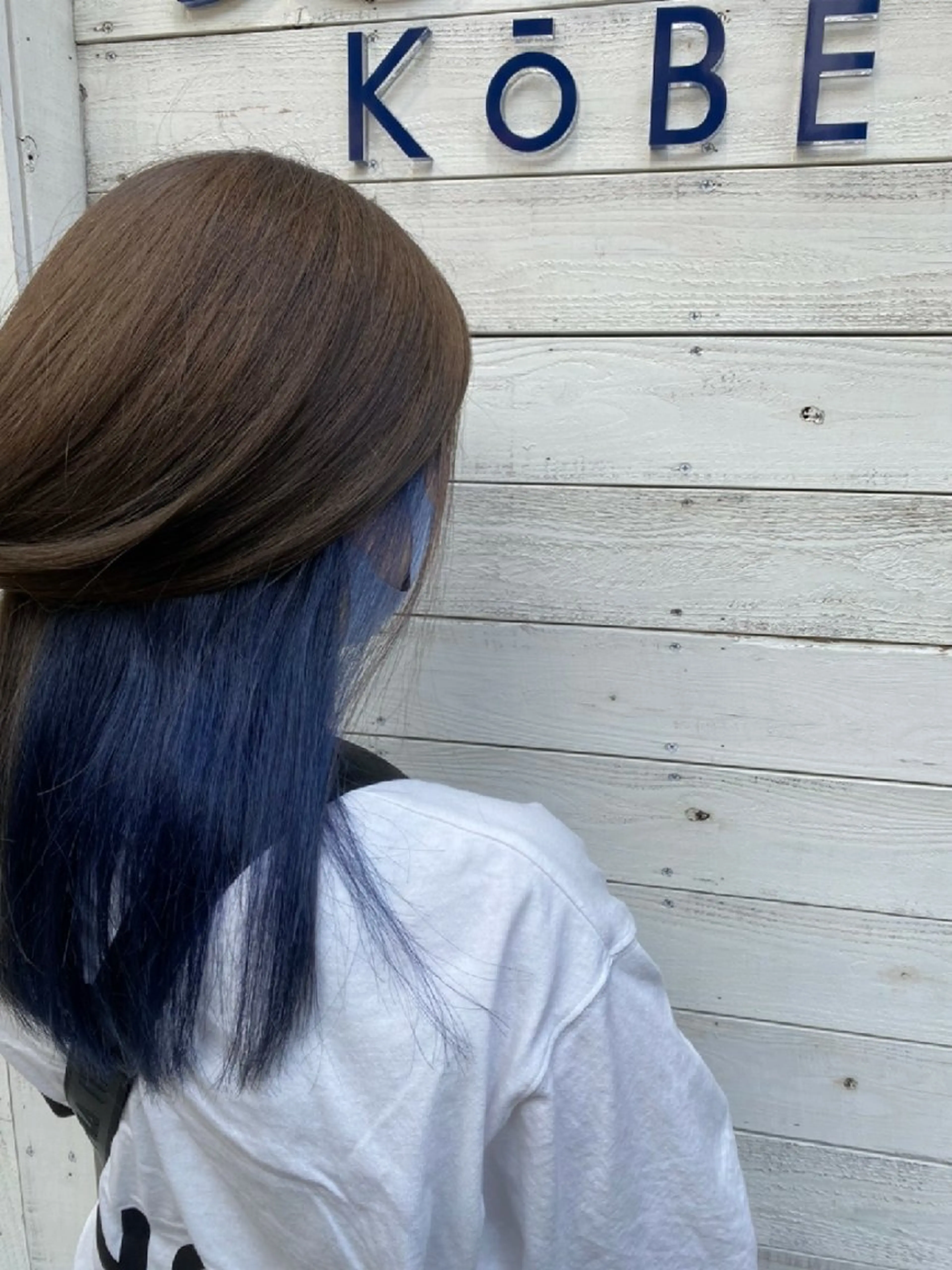 セミロング カラー ビーオーダーズ所属・ダブルカラーモデル☆ SHUNYAのヘアスタイル