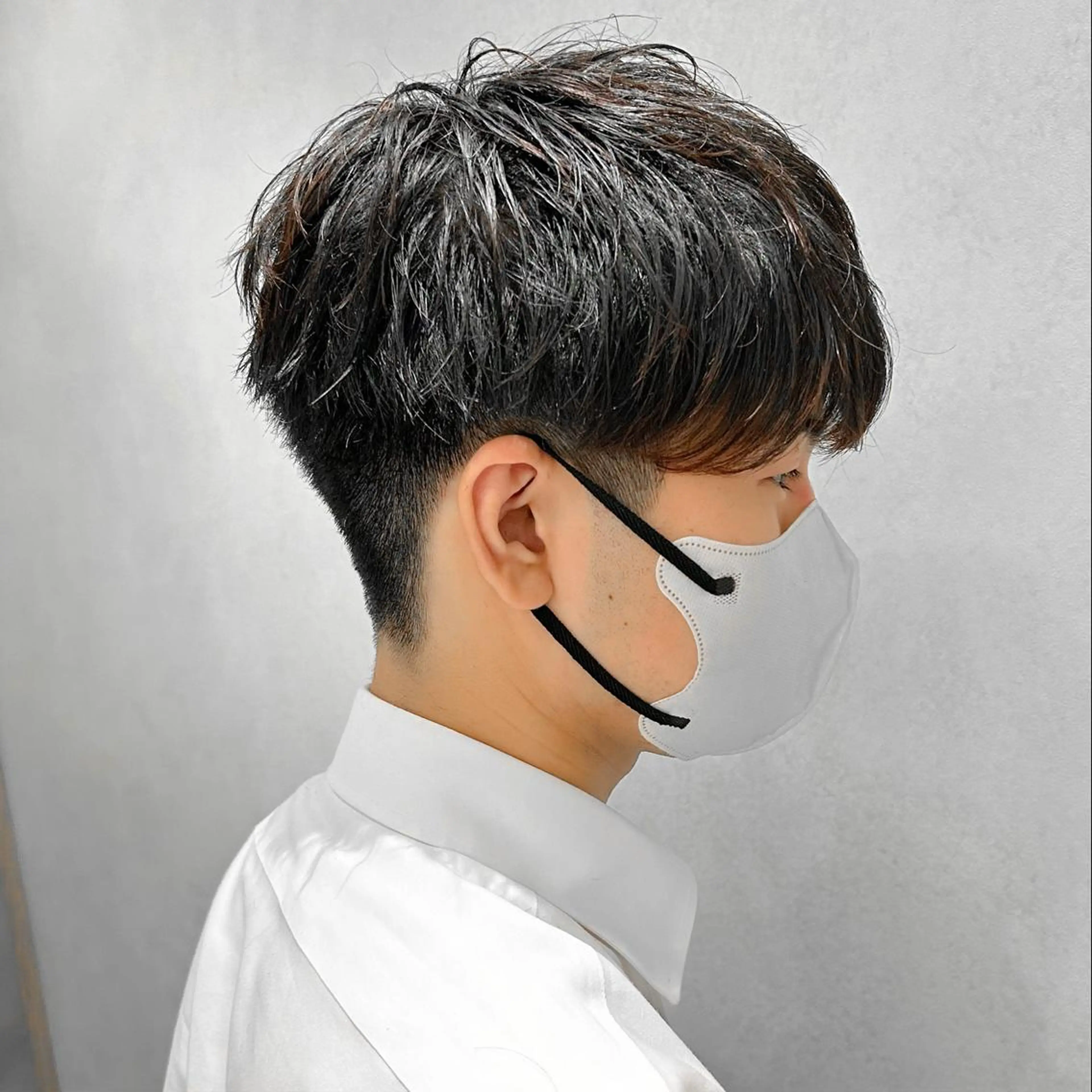 メンズ CANAAN銀座所属・艶透明感カラー/ ルーズパーマ/田中のヘアスタイル