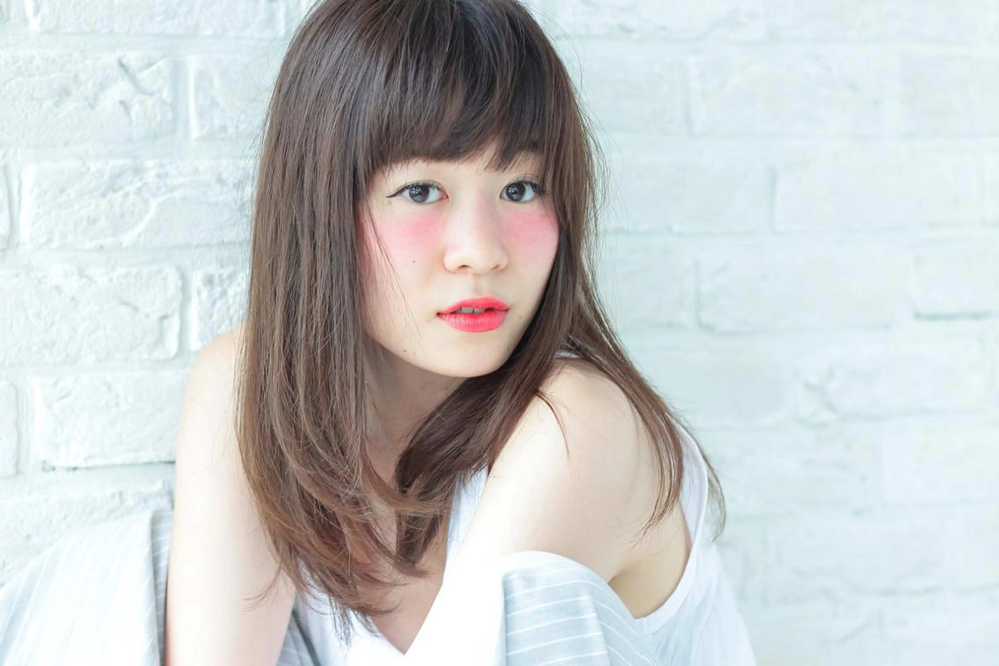 ロング gite カワムラナオキのヘアスタイル