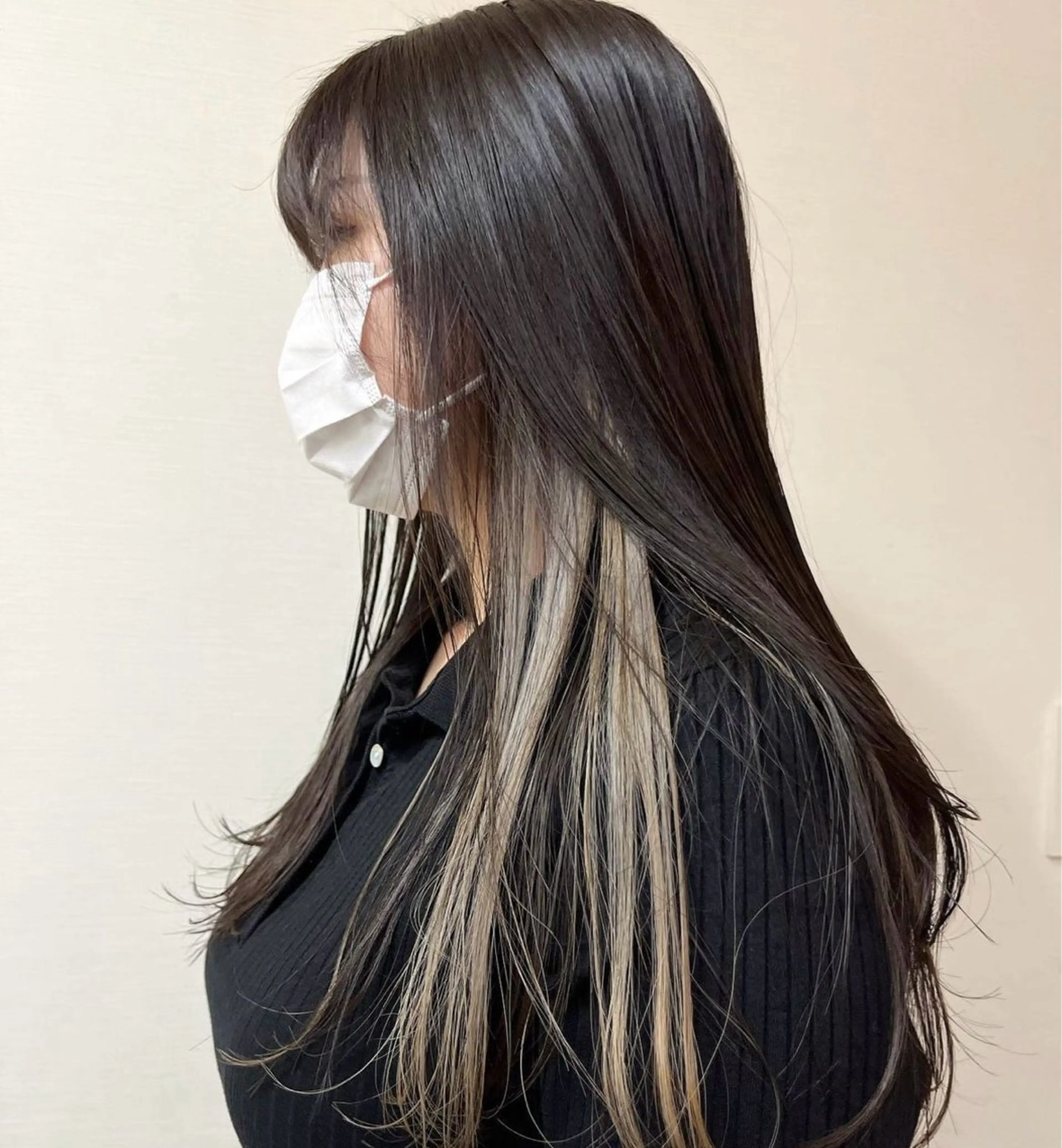 ロング カラー スタジオノル パーマ🌀あやなのヘアスタイル