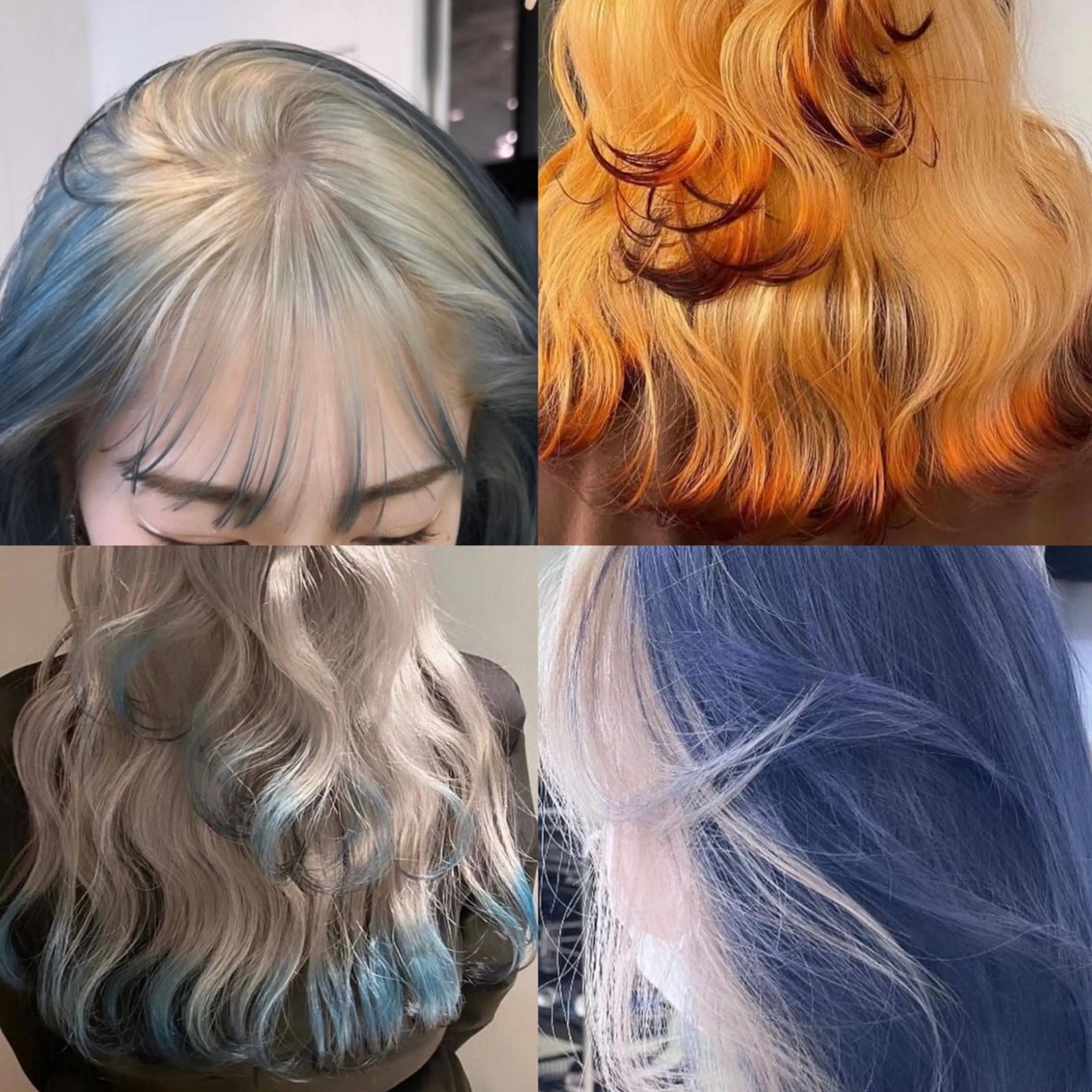 ロング カラー ヘアアレンジ メンズ メンズブリーチ メンズハイトーン メンズインナーカラー ブリーチ デザインカラー ヘアカラー トリートメント 🌟🍒ハイトーン 韓国ヘア/ユウミのヘアスタイル