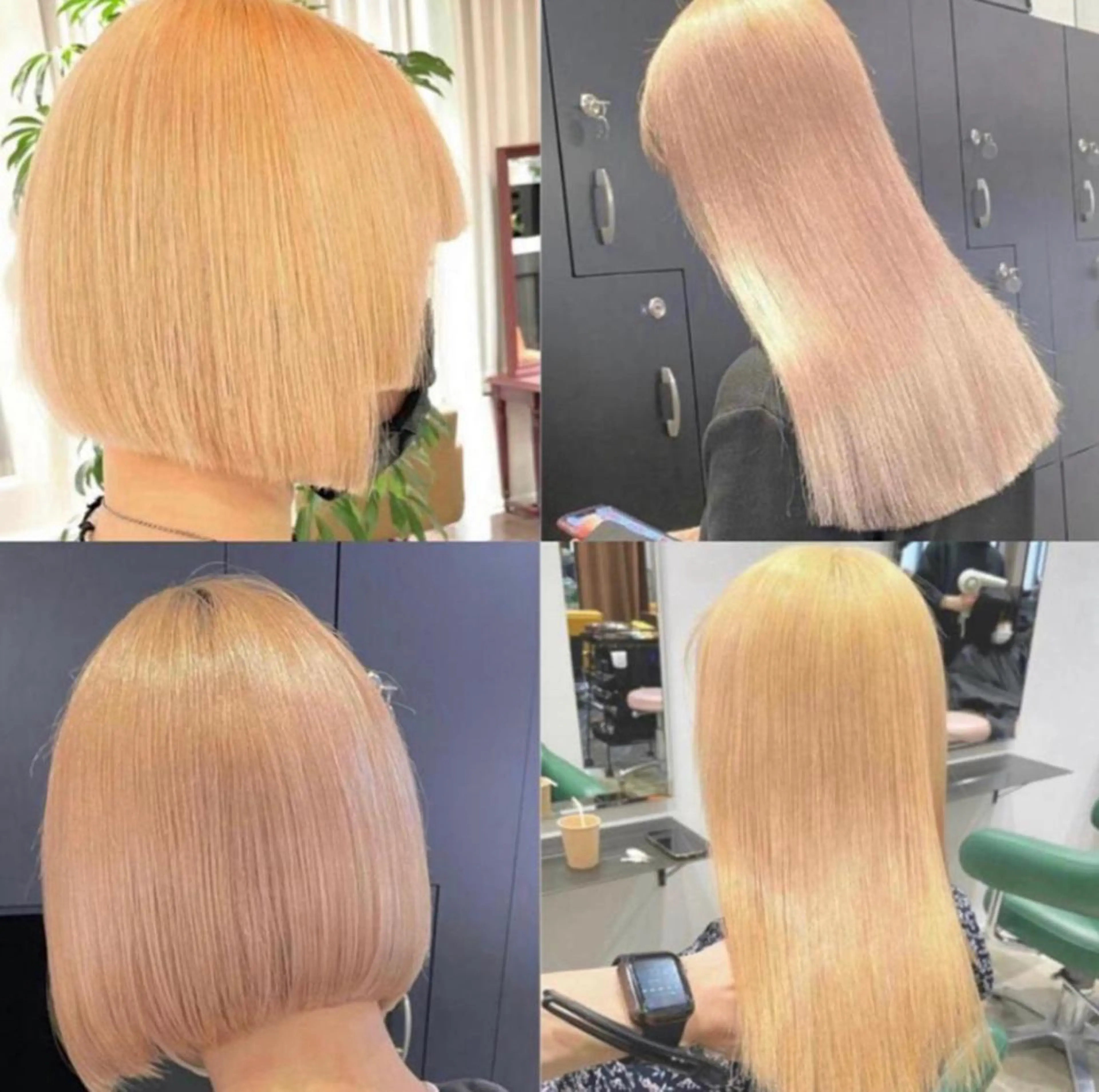 ミディアム カラー ヘアアレンジ ヘアカラー 🌹TikTok4万 フォロワー🌹AKIのヘアスタイル