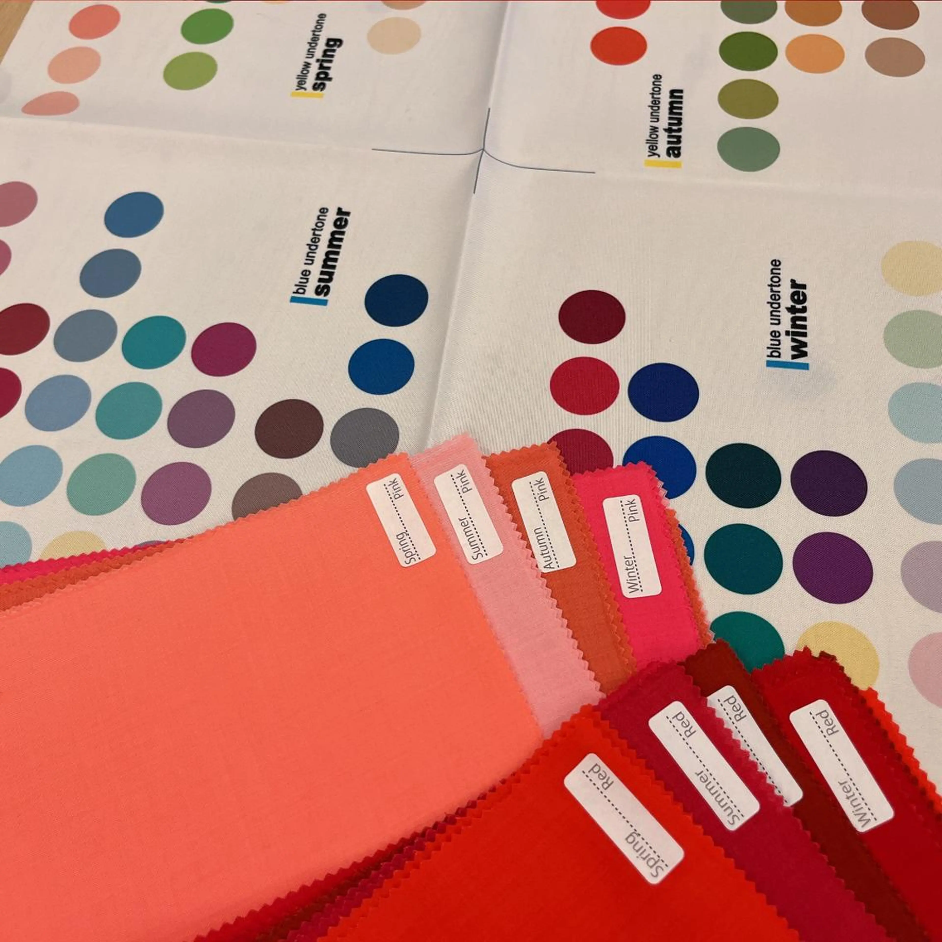 パーソナルカラー診断➕耳ツボジュエリー💎6粒の写真