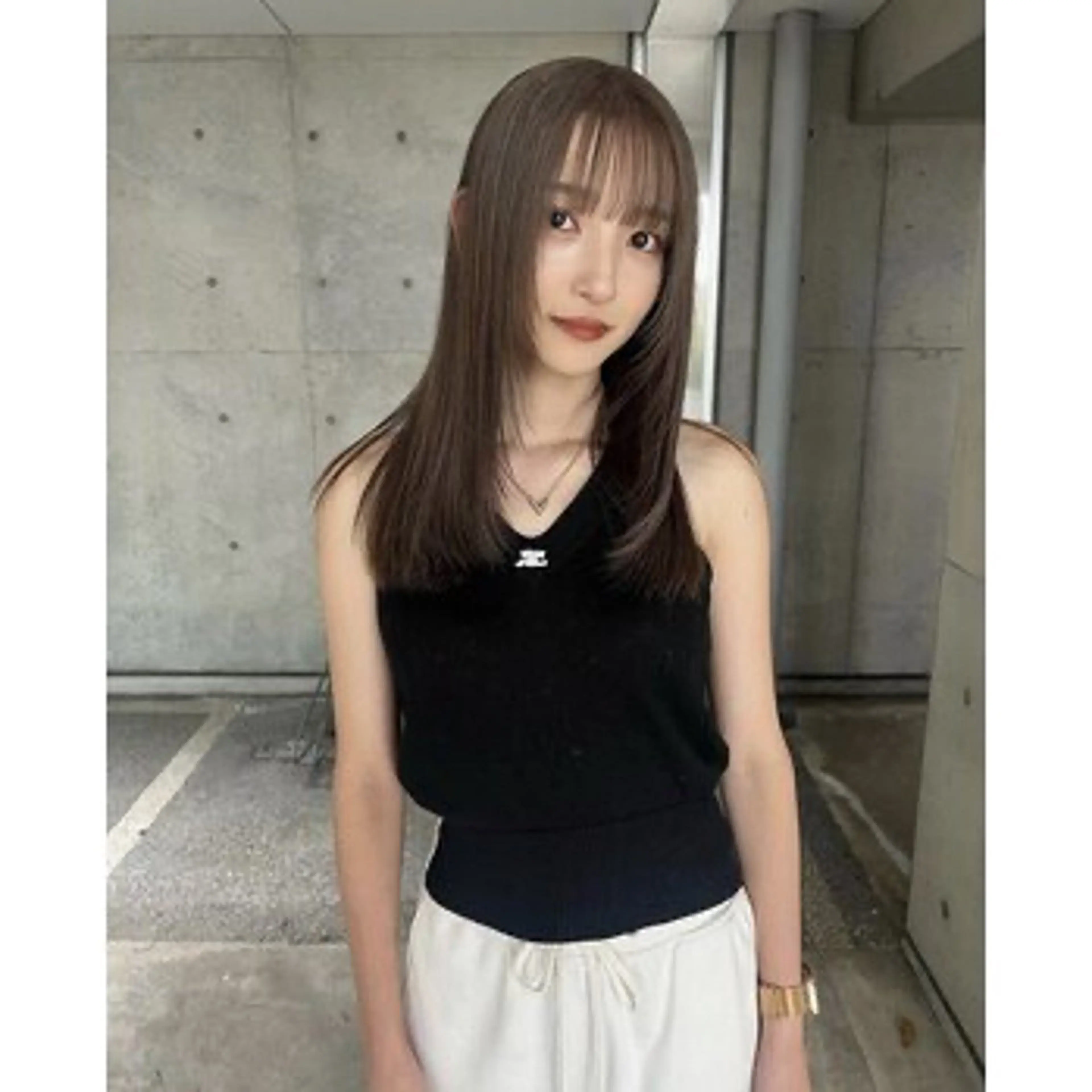 カット＋髪質改善ストレートの写真