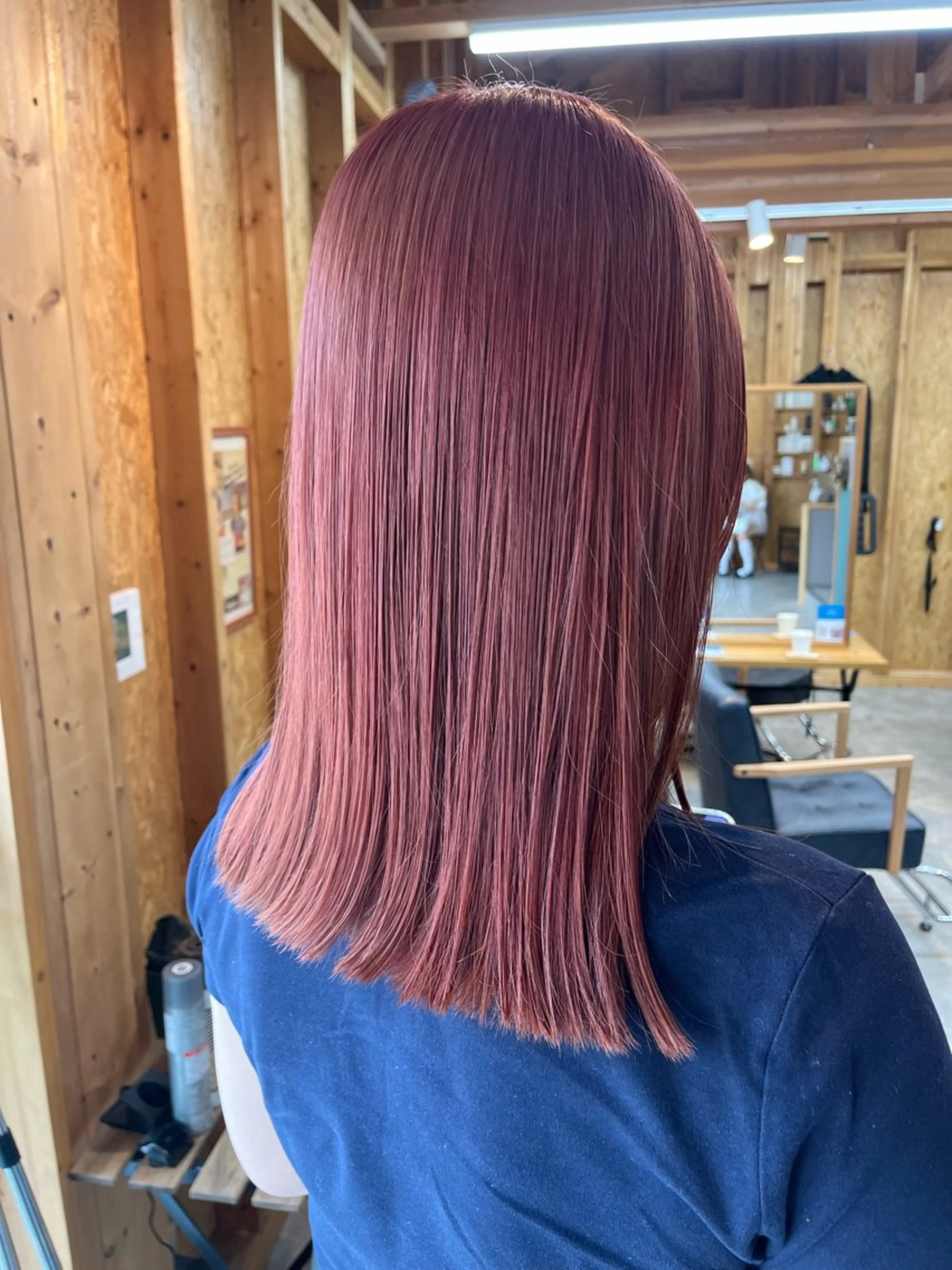 カラー まろみ暖色× chia🕯のヘアスタイル