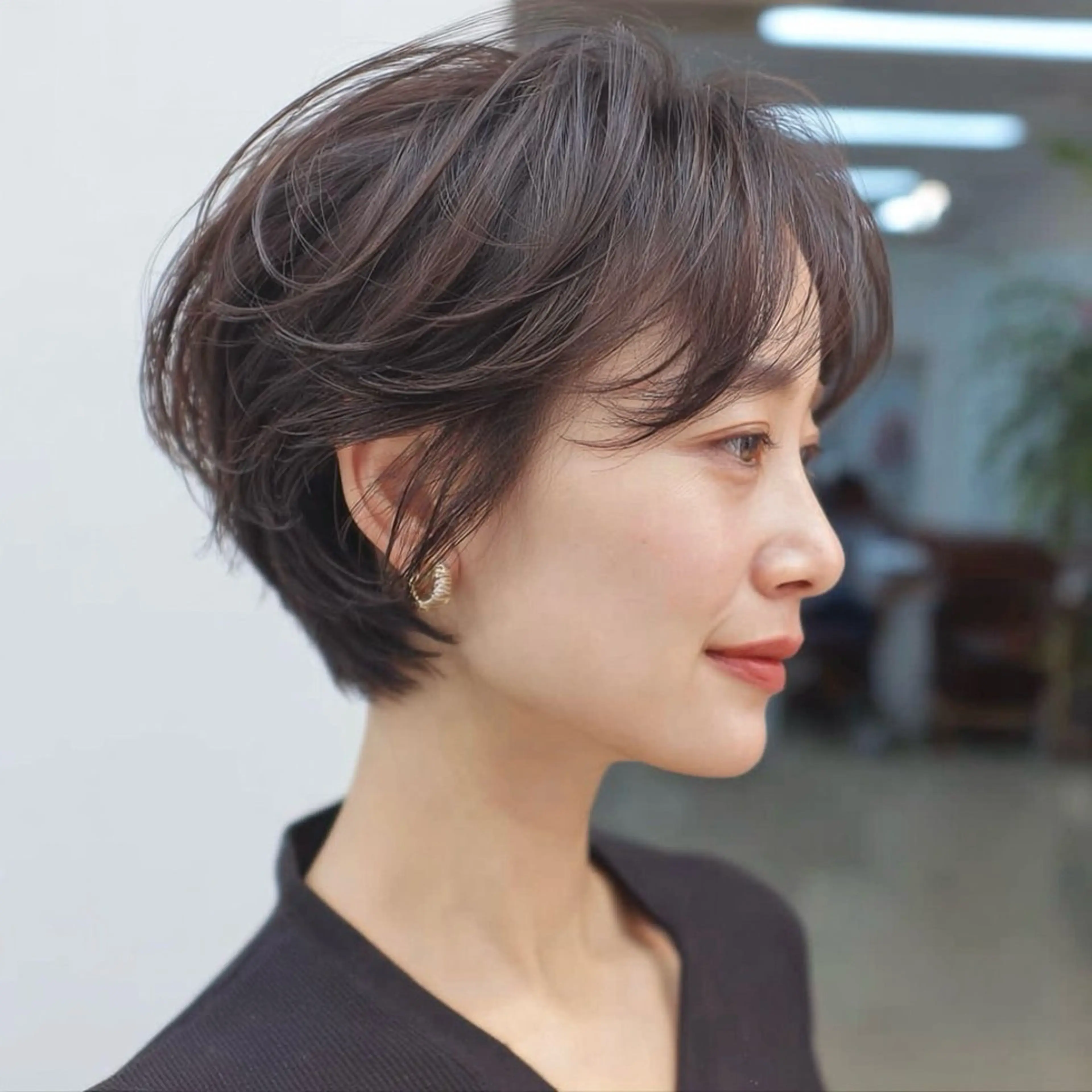 ショート くせ毛 ショートヘア カット ショート/小顔カット /鎌倉/コウスケのヘアスタイル