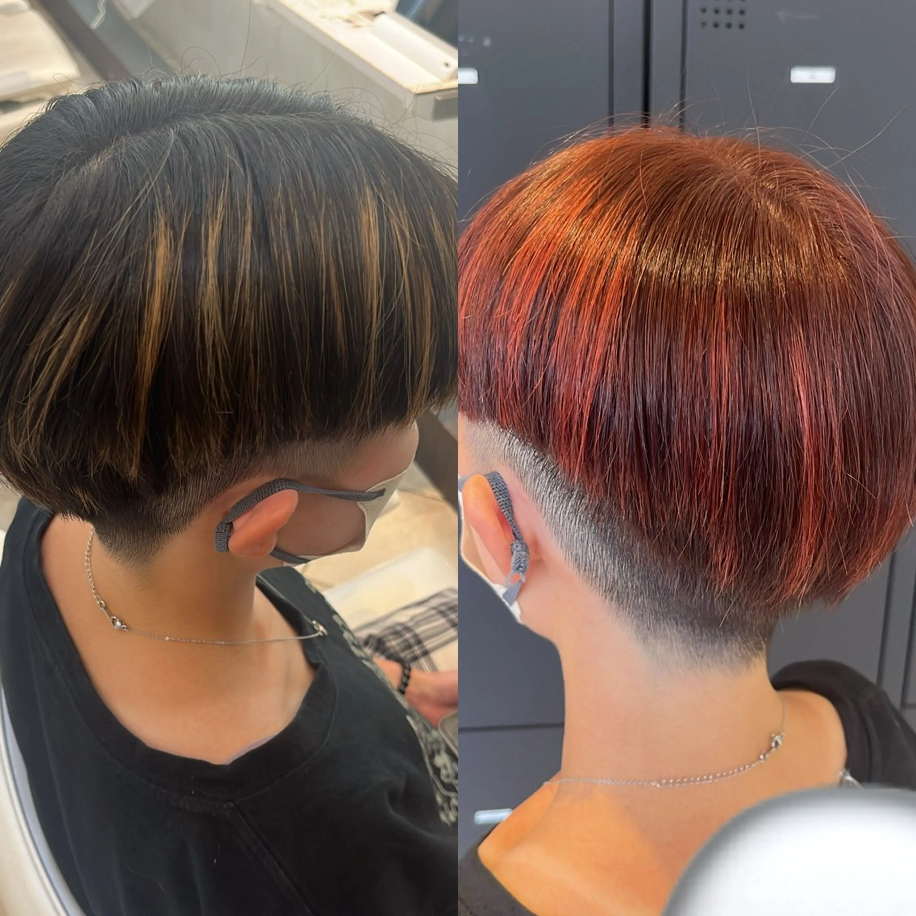 ショート カラー 🐰根本 姫音｜ 淵野辺カラー🤍🫧のヘアスタイル