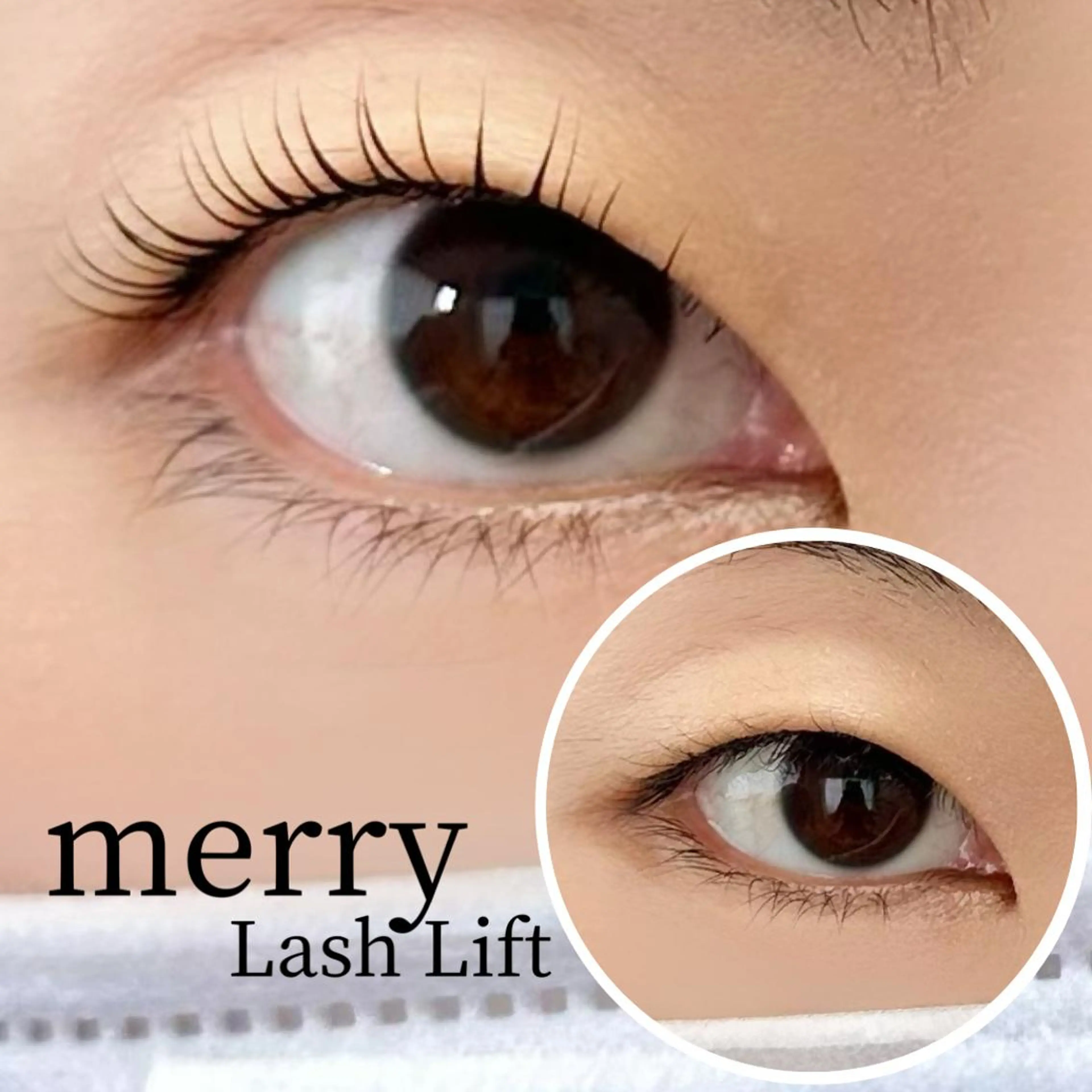 マツエク・マツパ merry Lash Liftのマツエク・マツパデザイン