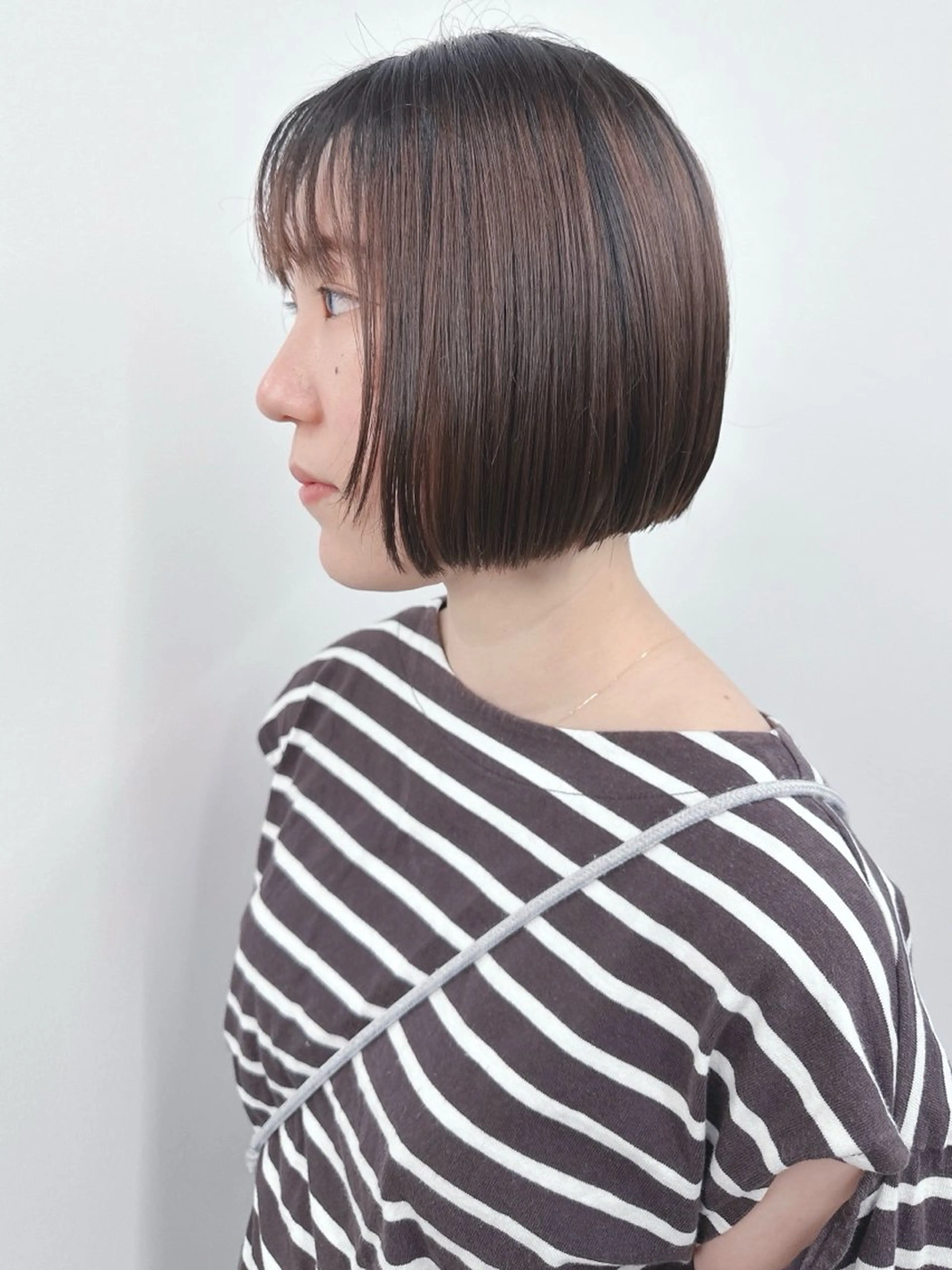 ショート 小顔ボブ/お悩み解決 /ボブパーマ/とういのヘアスタイル