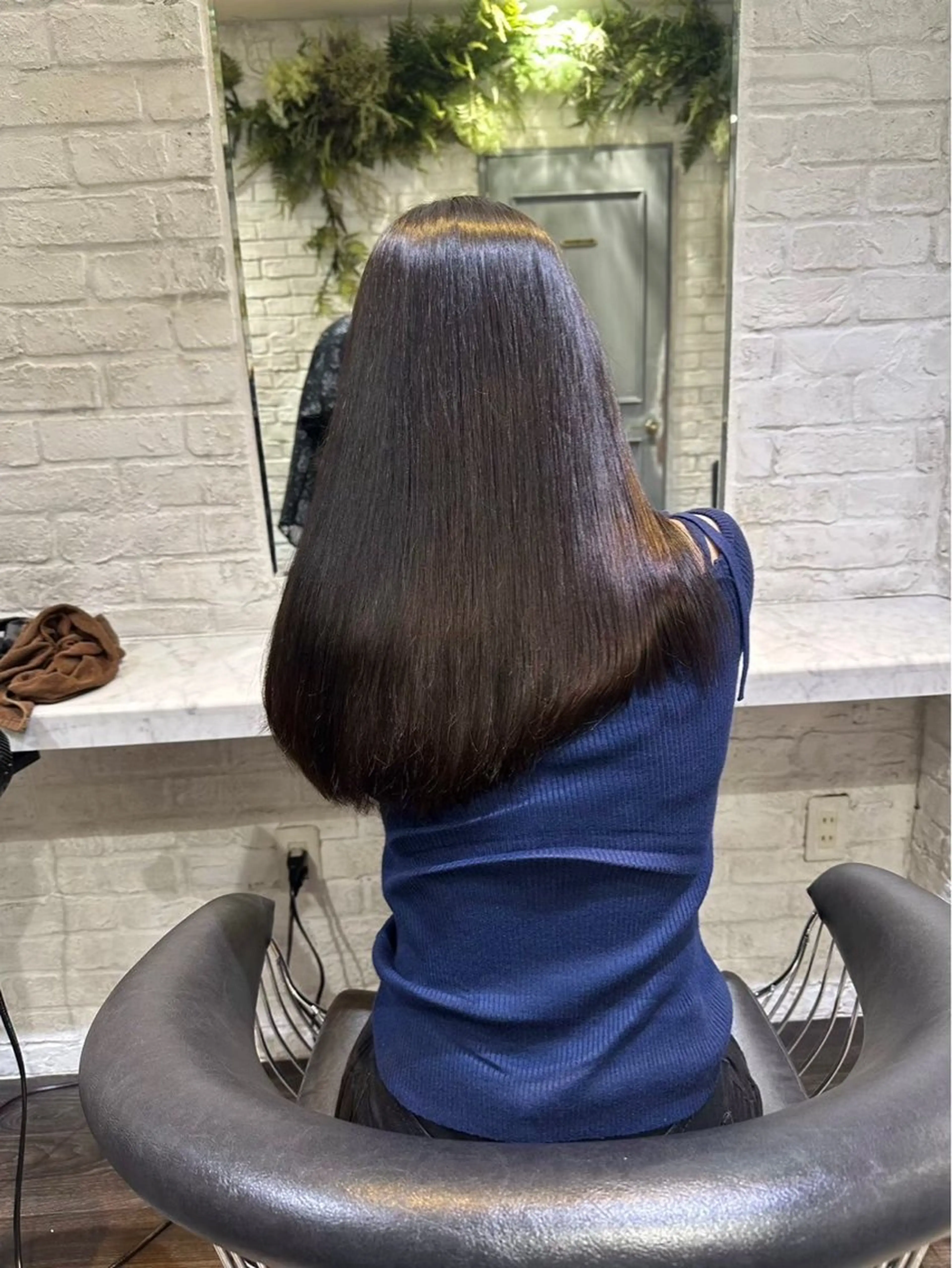 ロング 長谷川 新太のヘアスタイル