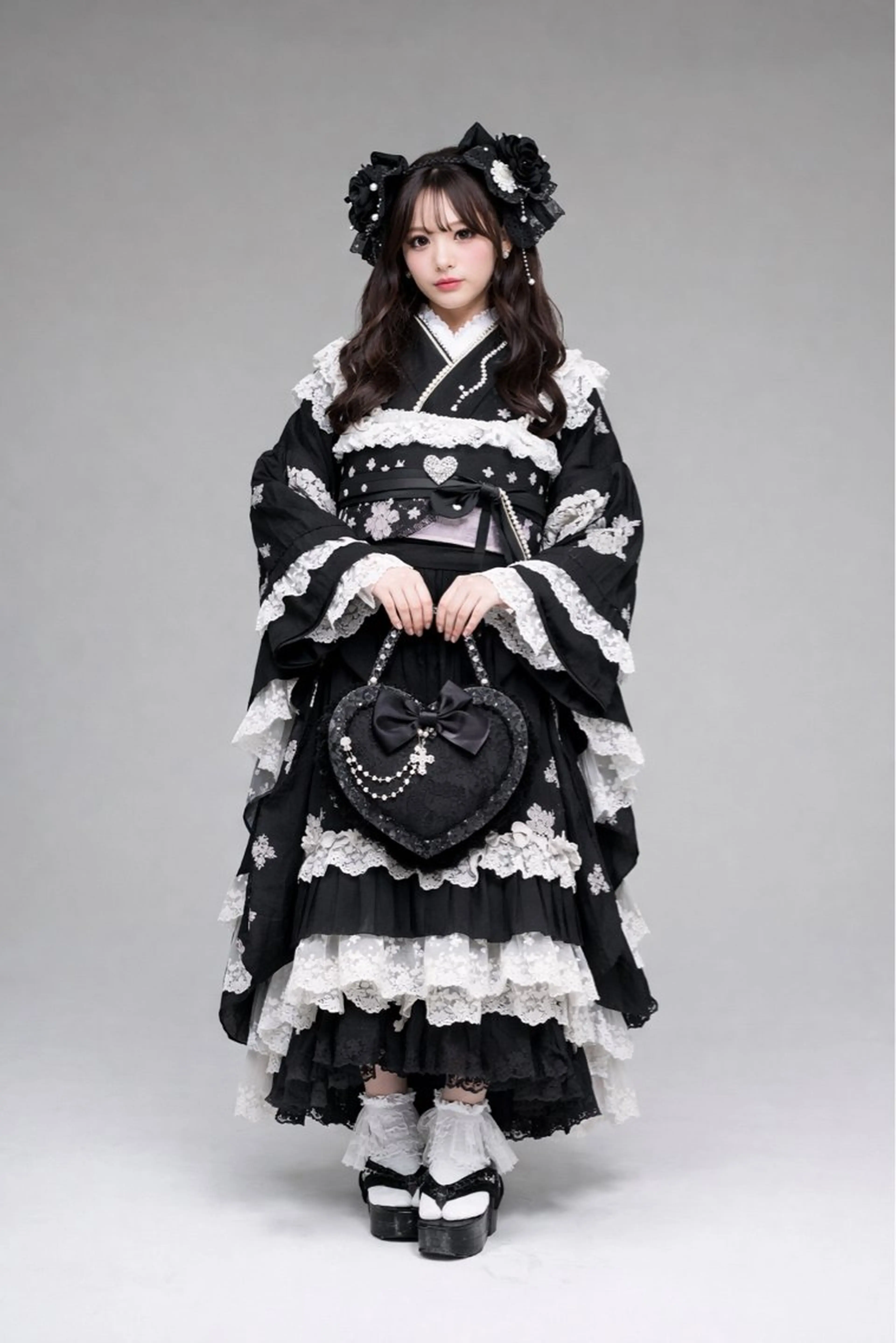 成人式ナチュ盛りSET 🫧LEDエクステ 100本+束感仕上げ→ 派手すぎず振袖に映える上品まつげ🤍の写真