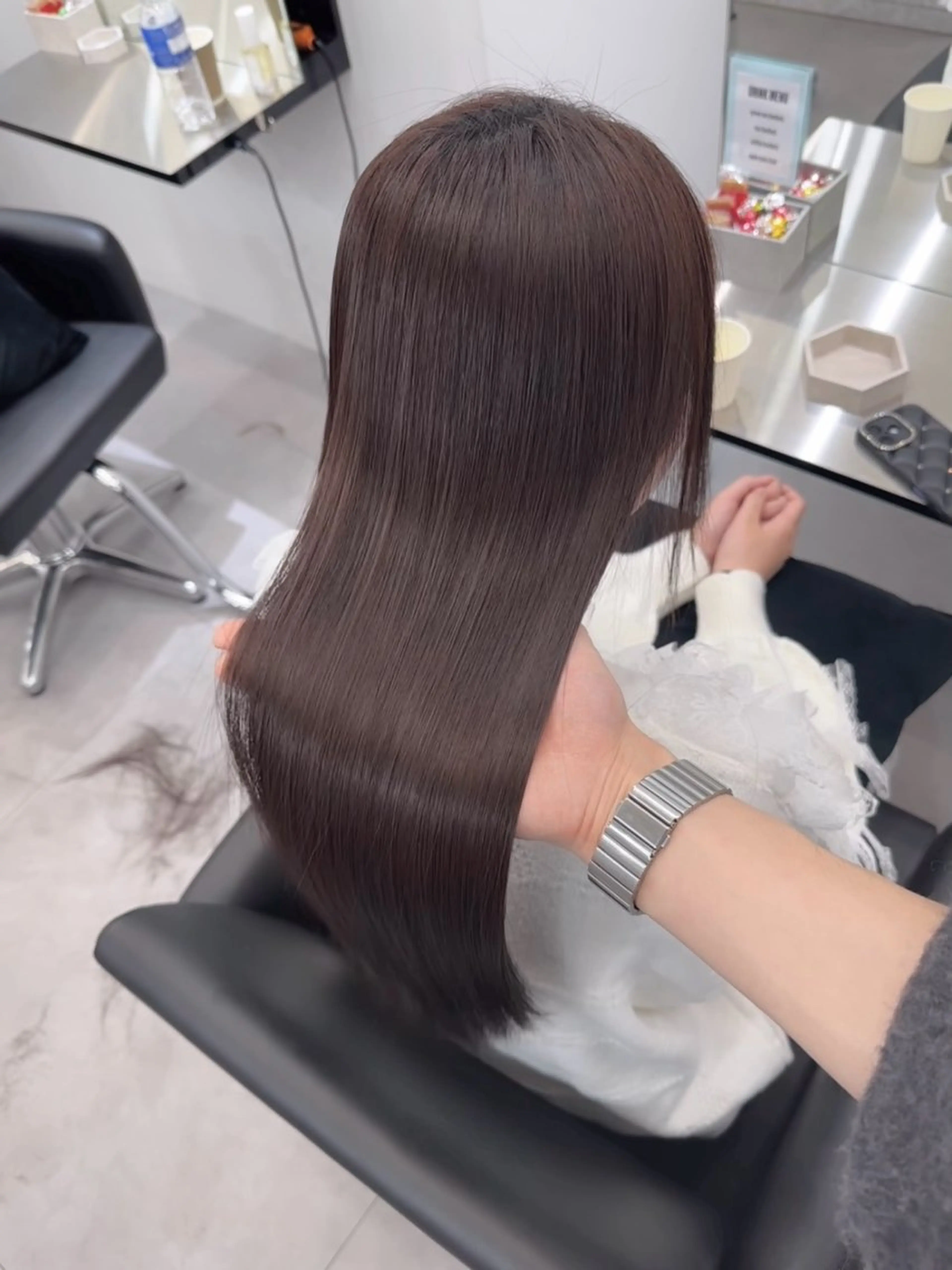 ロング カラー ヘアカラー トリートメント Core Haruのヘアスタイル