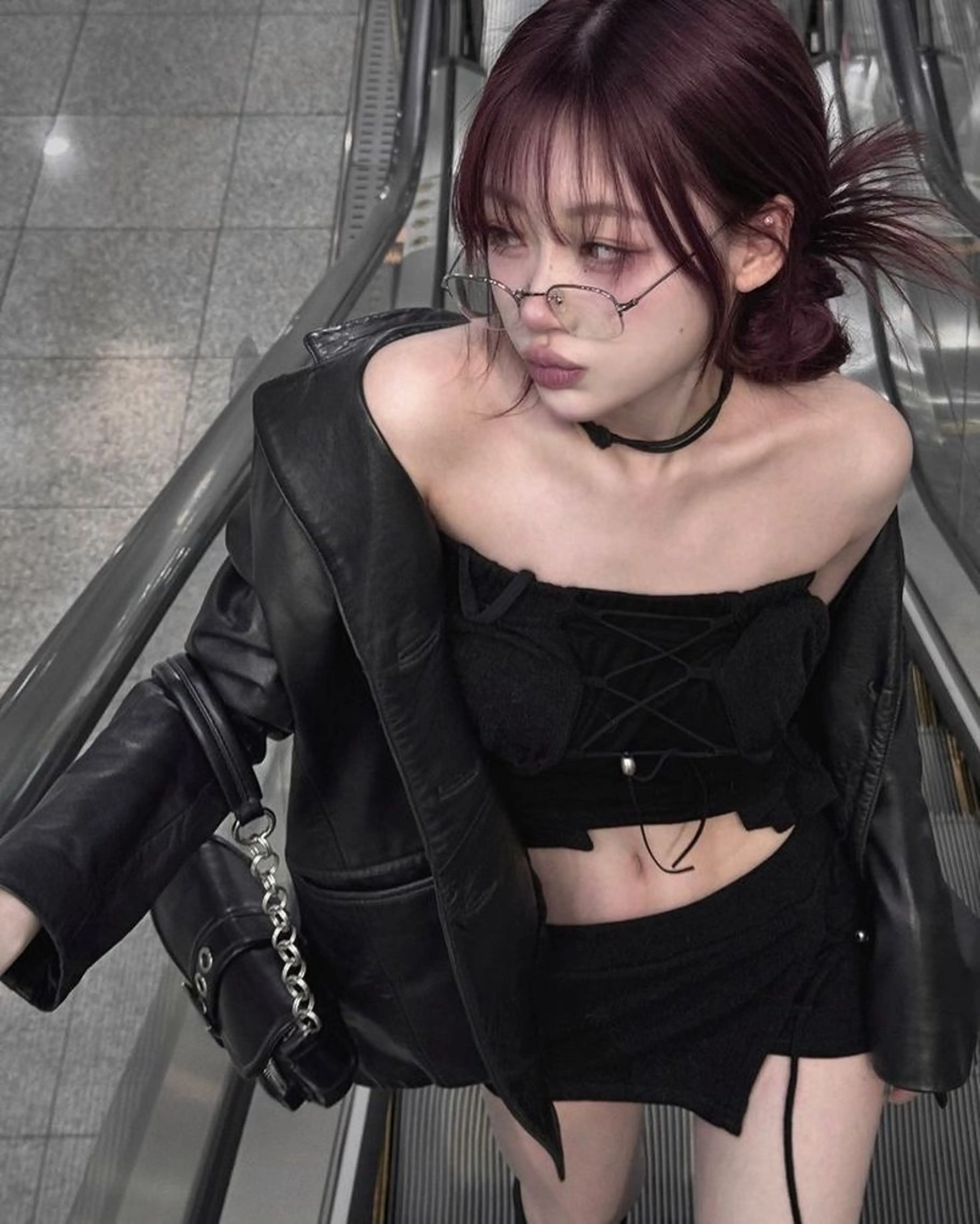 セミロング ヘアカラー navi所属・トレンドヘア/ ワンホン/aimiのヘアスタイル