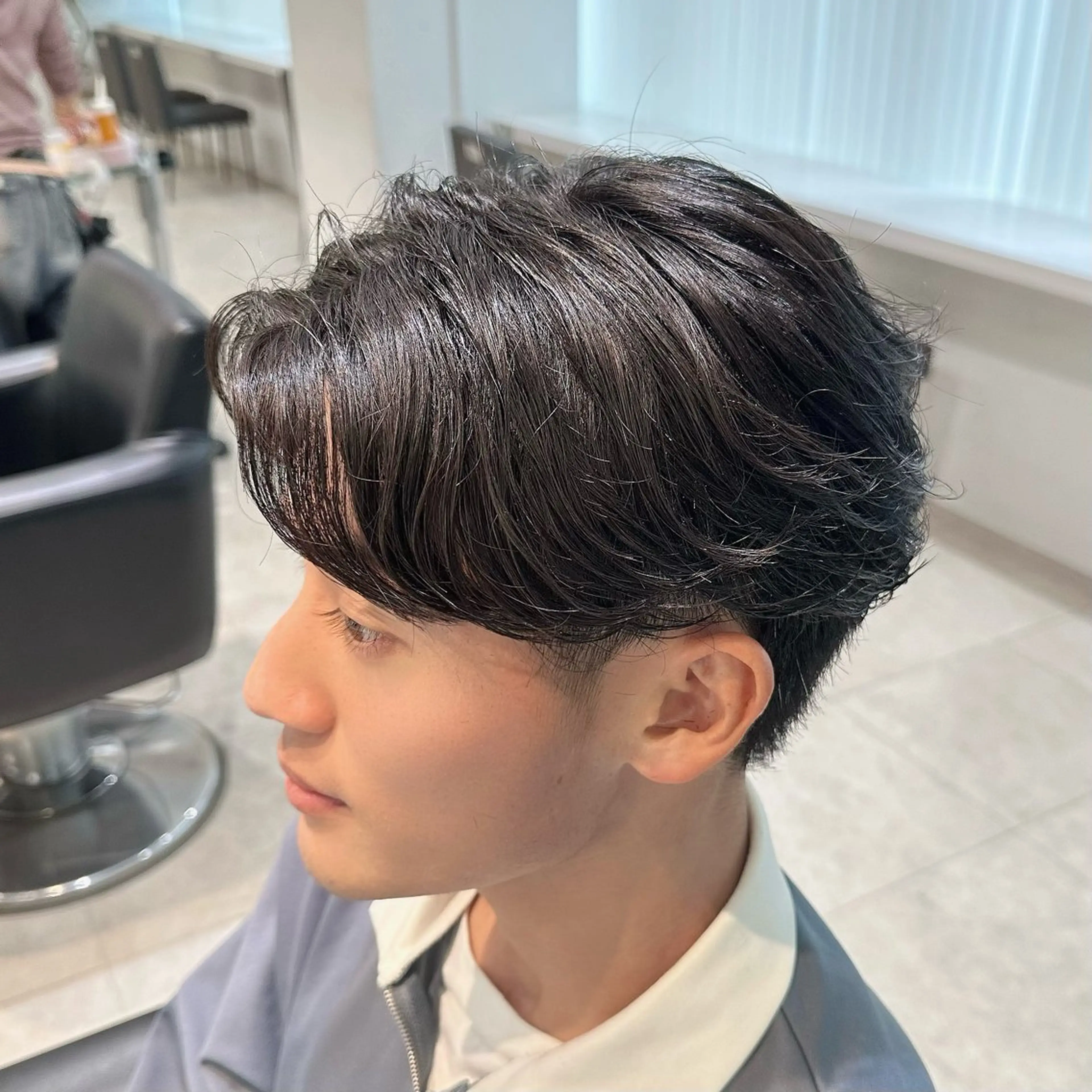 パーマ メンズ 横浜/カット/ パーマ/shuのヘアスタイル