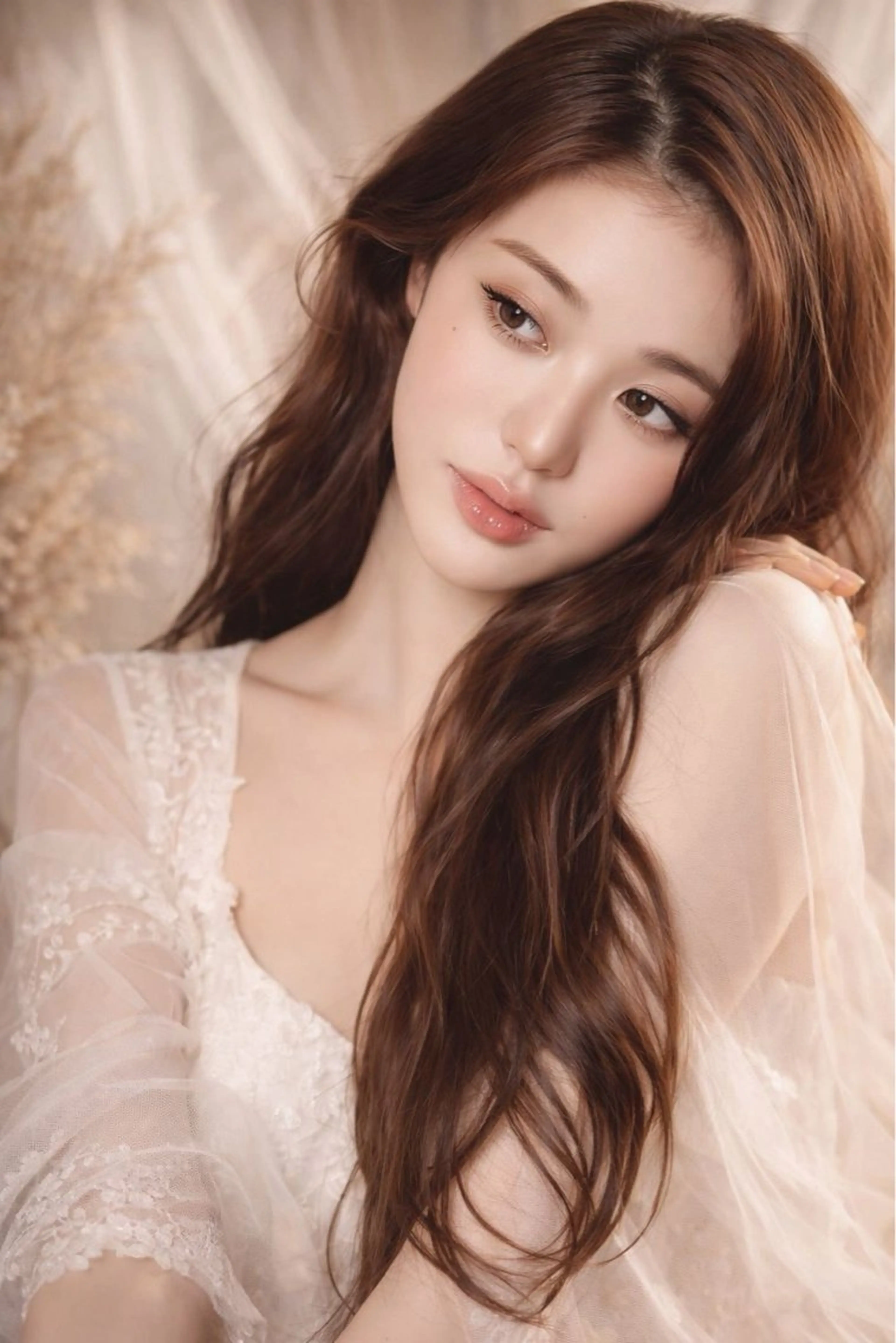 ロング カラー カット ヘアカラー トリートメント 中韓🇨🇳🇰🇷 🤍TAKAHIROのヘアスタイル