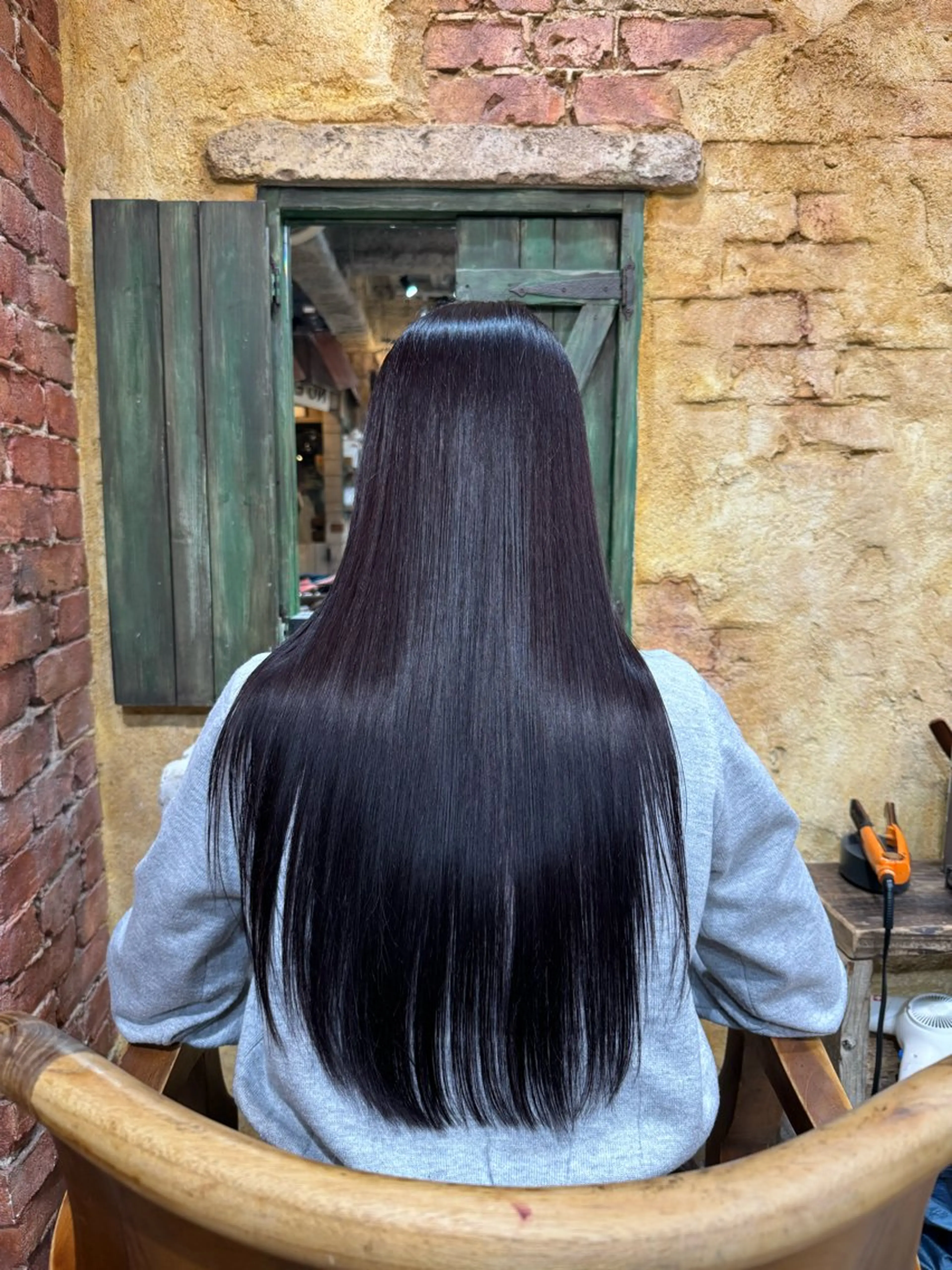 ロング カラー ラベンダーカラー 髪質改善カラー /高山奈夕のヘアスタイル