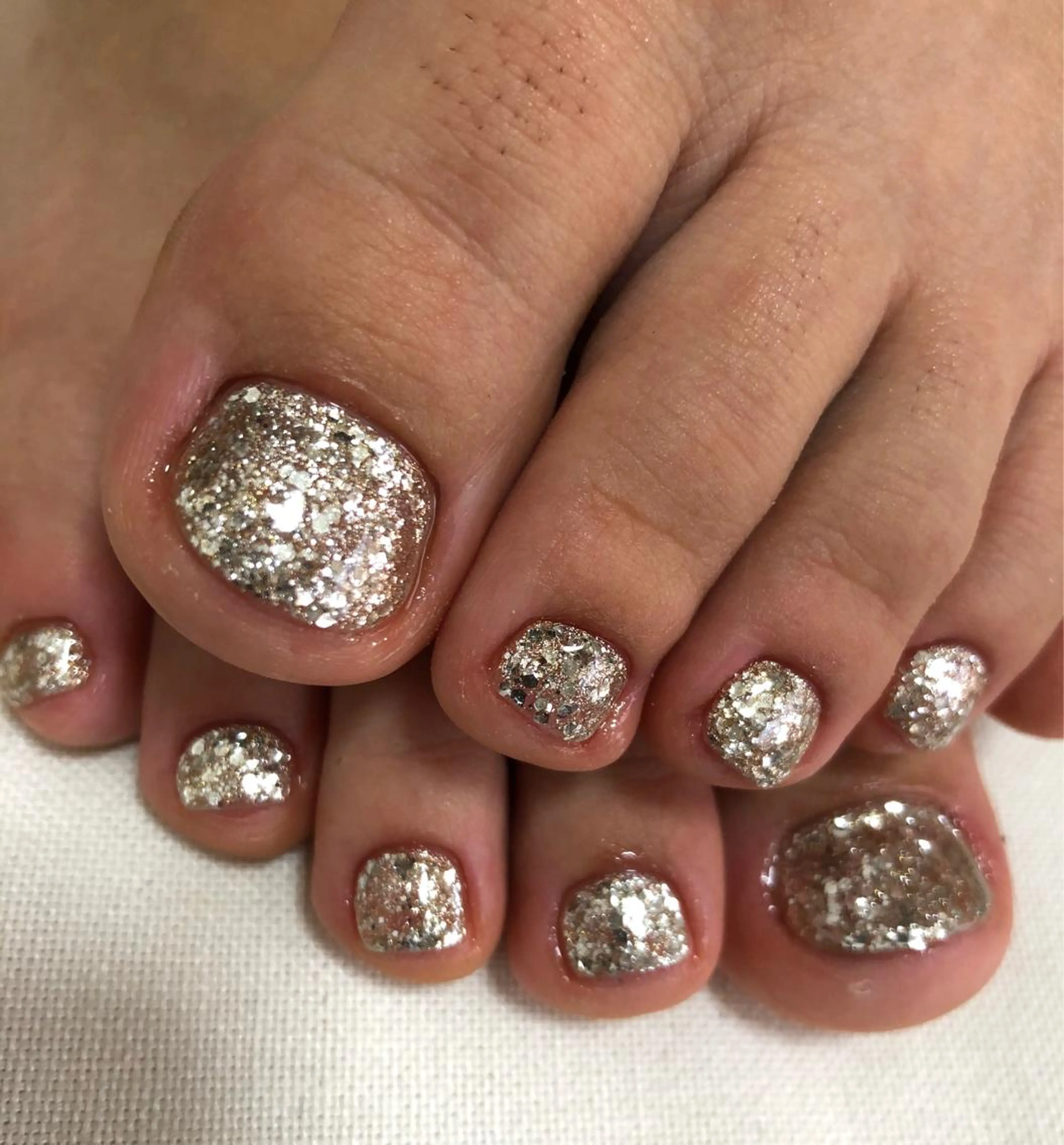 ショート ネイル フットネイル lune nail_2017のその他イメージ