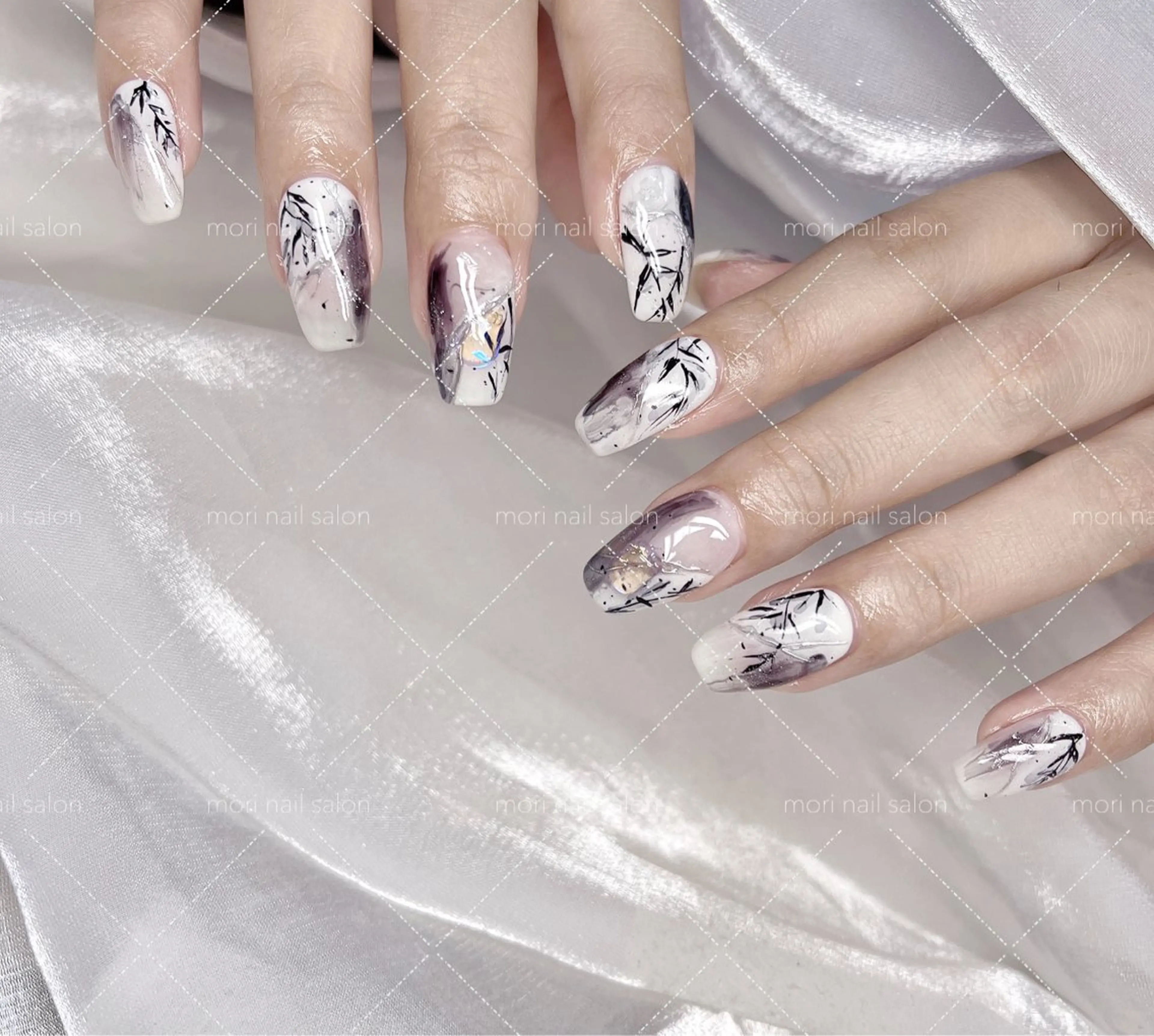 ネイル 森 ネイルサロンのネイルデザイン