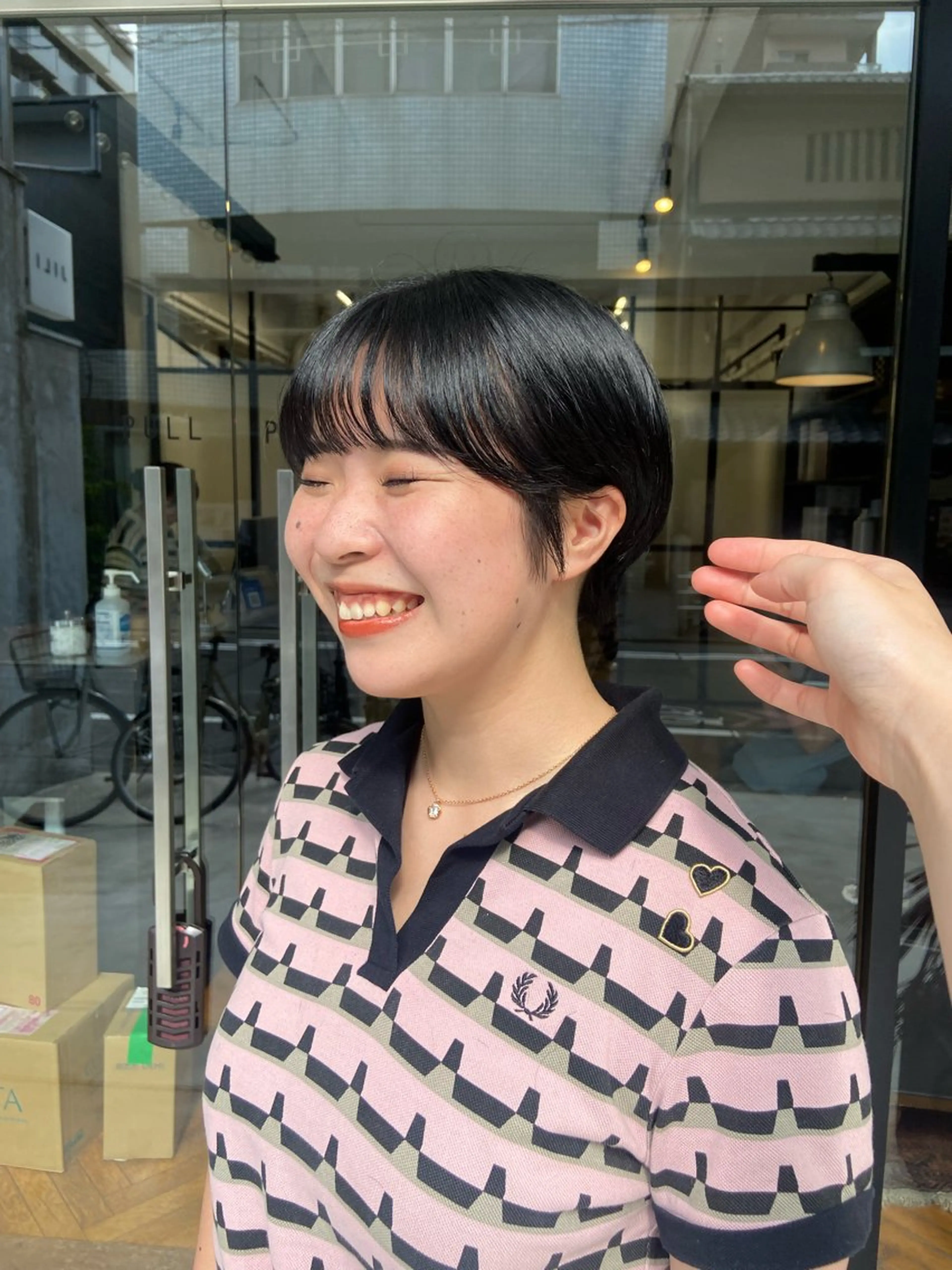 ショートの写真