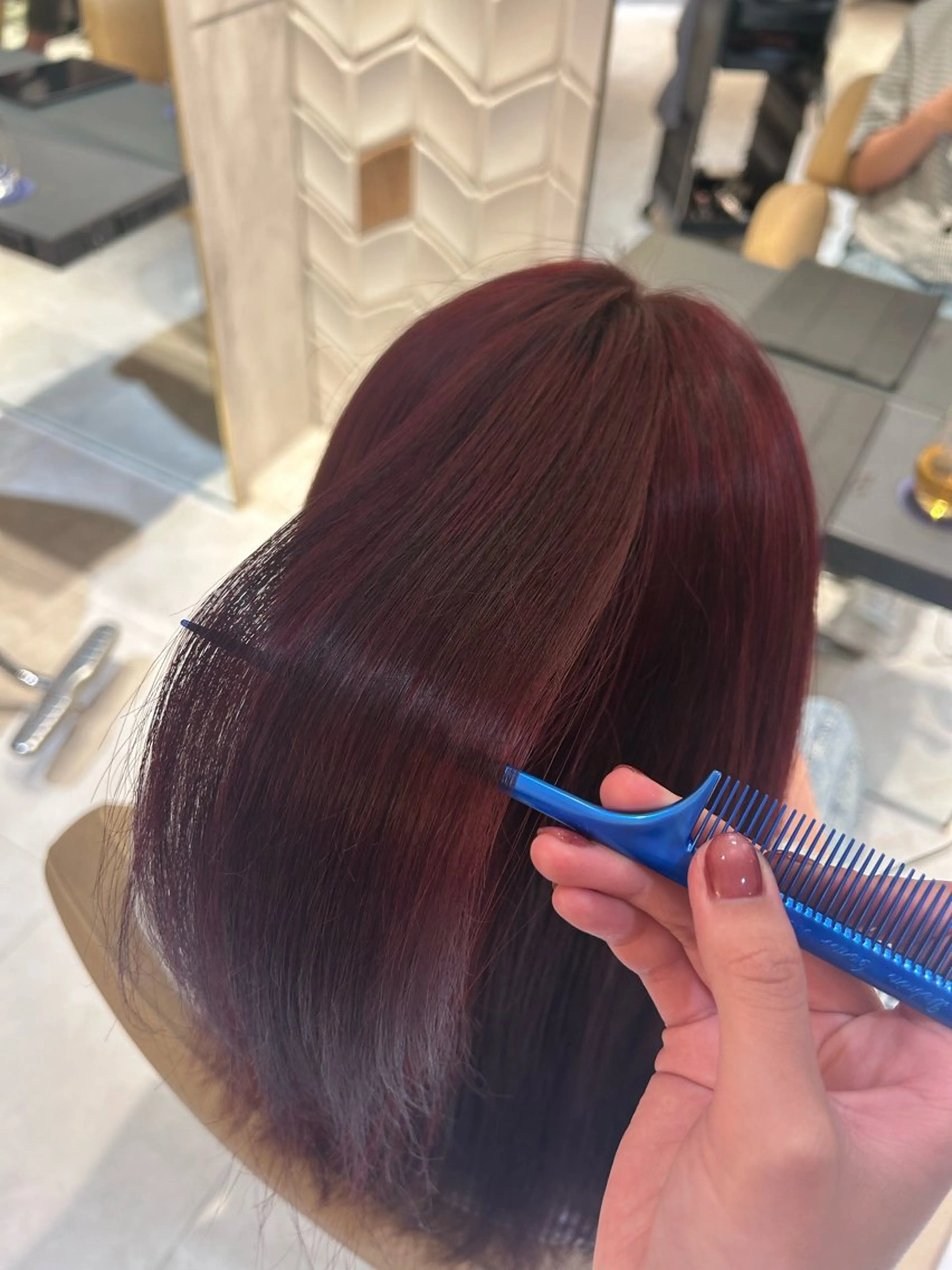 ミディアム ヘアカラー 🩶kind虎井遥音 カットモデル募集中のヘアスタイル