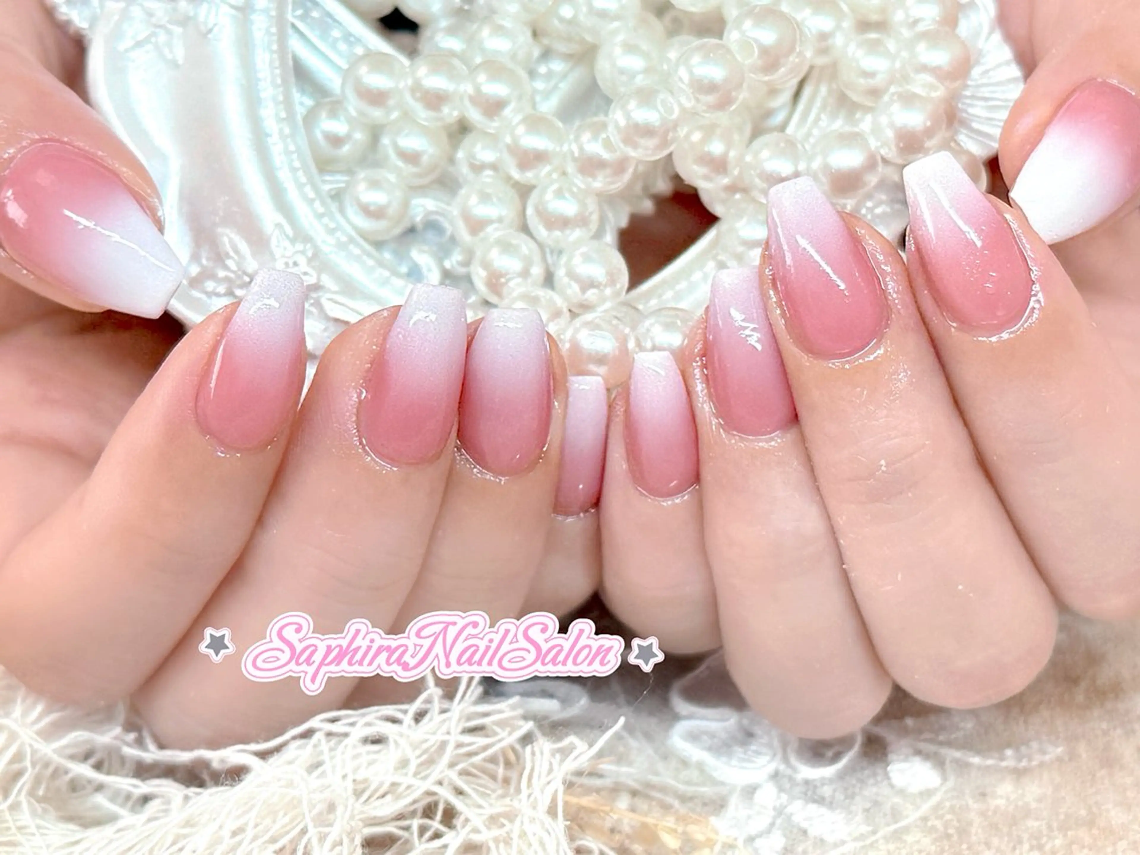 カラー ハンドネイル Saphiraネイル サロン錦糸町のネイルデザイン