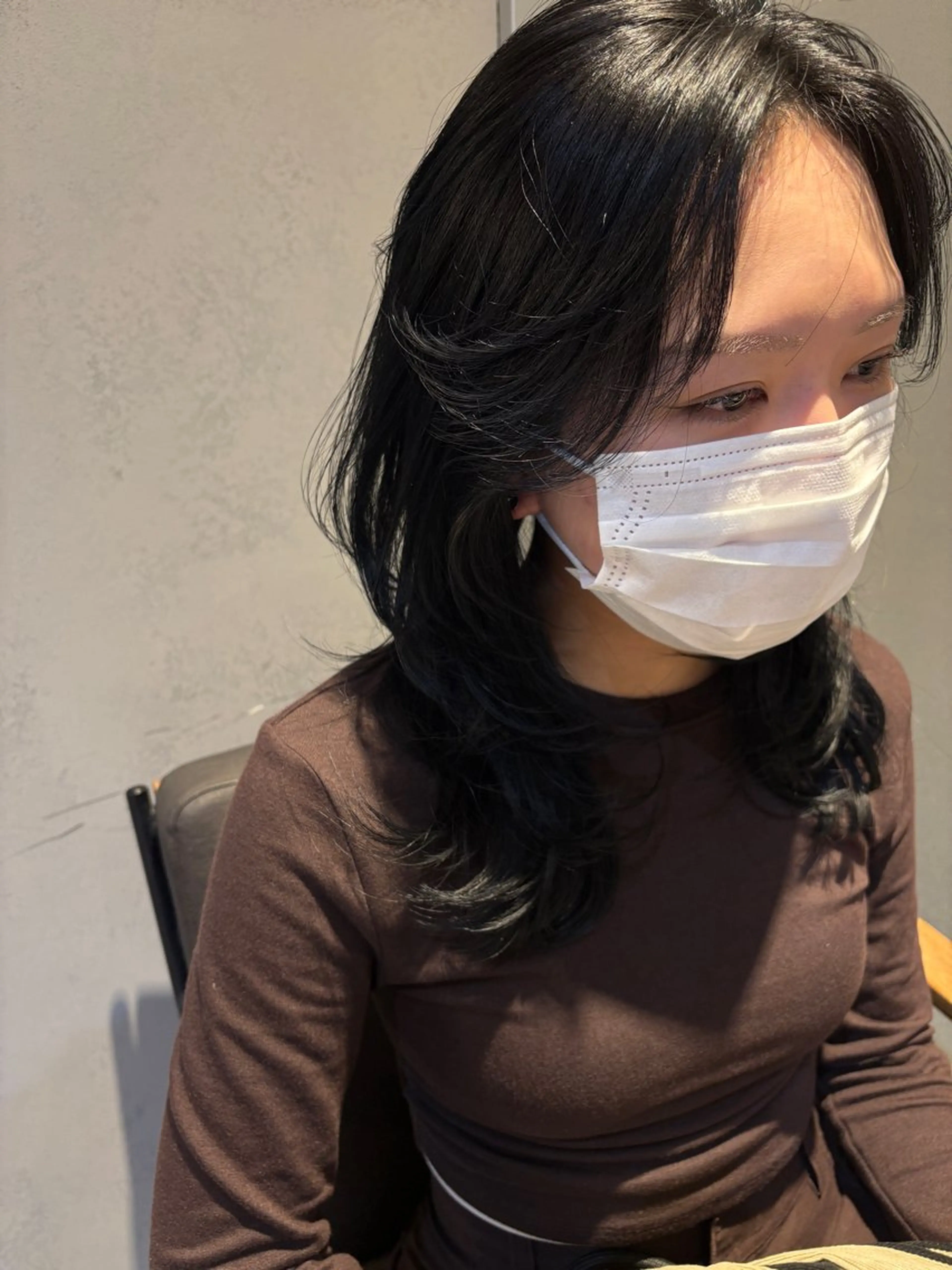 セミロング カット 似合わせ🌿 AYAKAのヘアスタイル