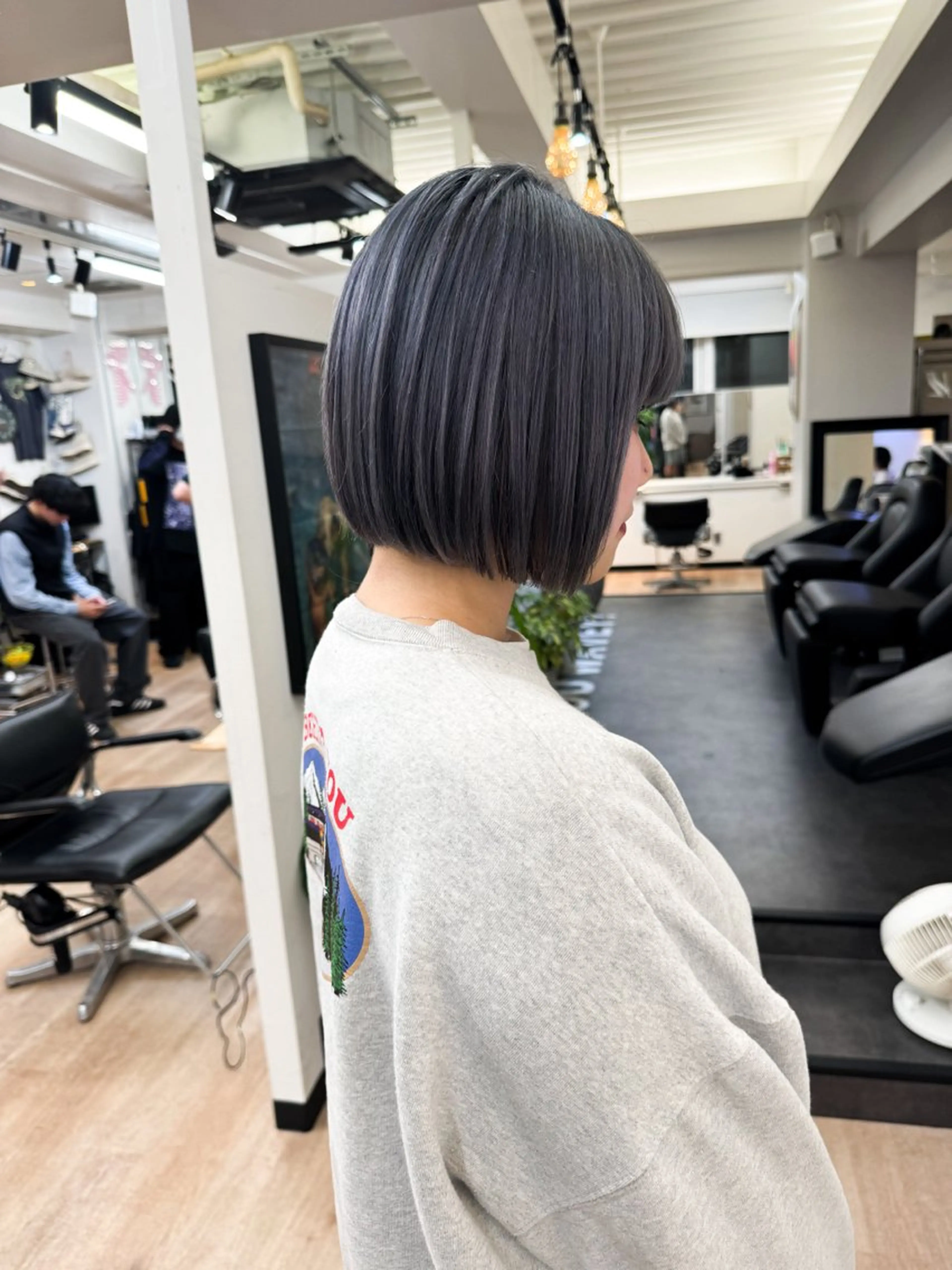 ショート ショートボブ ボブ ショートヘア カワカツ トキのヘアスタイル
