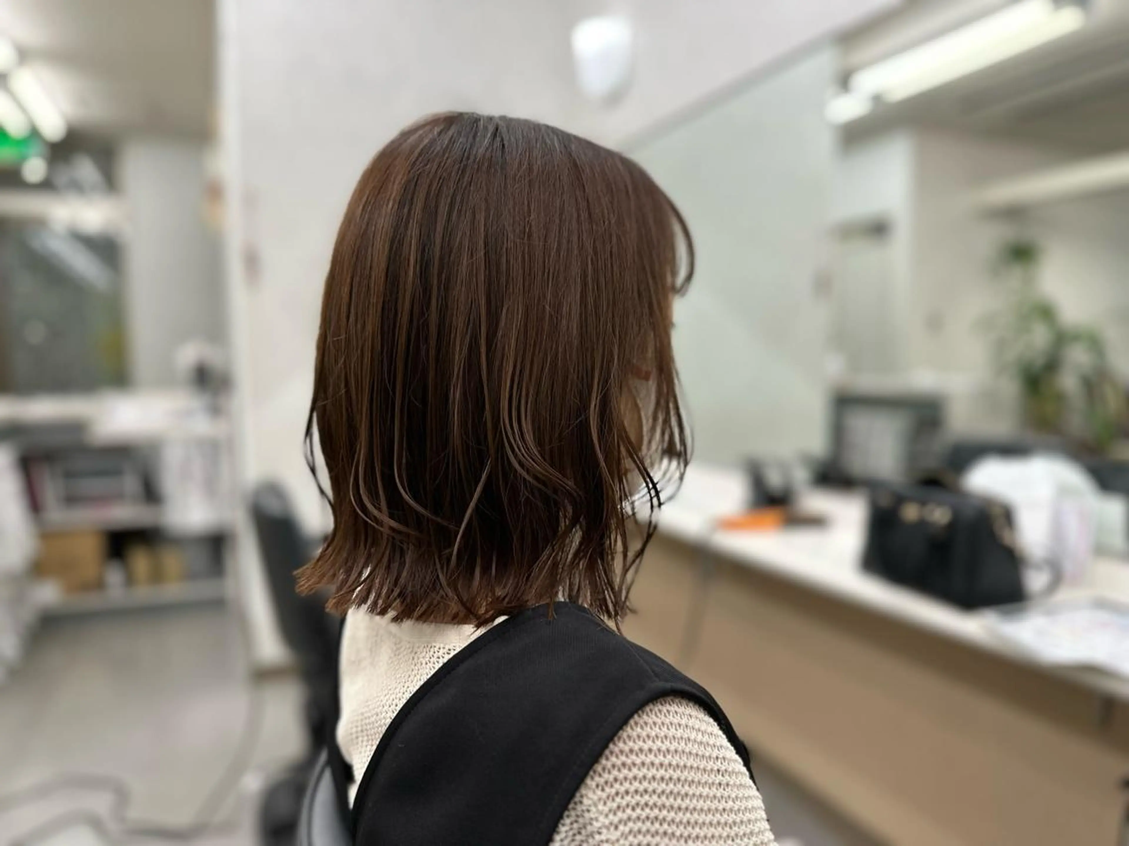 ミディアム カラー カット ヘアカラー 似合わせ小顔カット 🌟神谷 ヨシタカのヘアスタイル