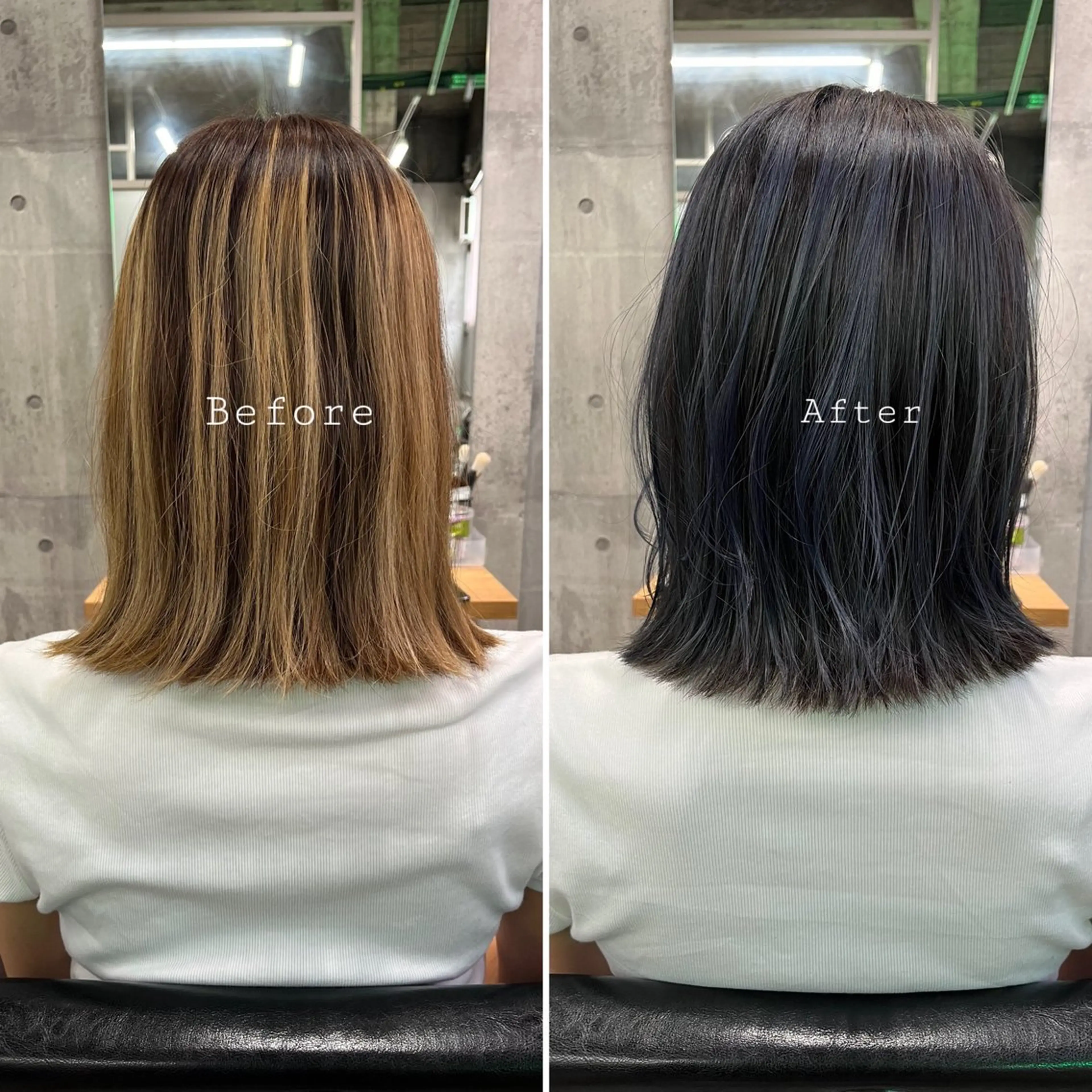 ミディアム カット ヘアカラー トリートメント 🤲ヘッドスパ🤲 たにぐちあつし🤲のヘアスタイル